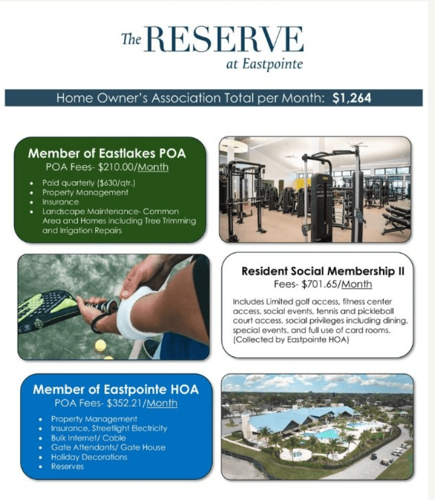 NEW CONSTRUCTION Come live the life you deserve in the Country Club Community of Eastpointe in a newly constructed home !