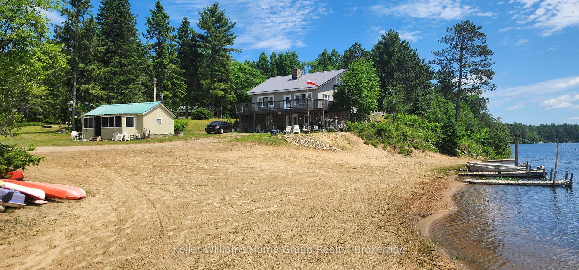 Beautiful Secluded property that features 6 bedrooms and 3 full washrooms.