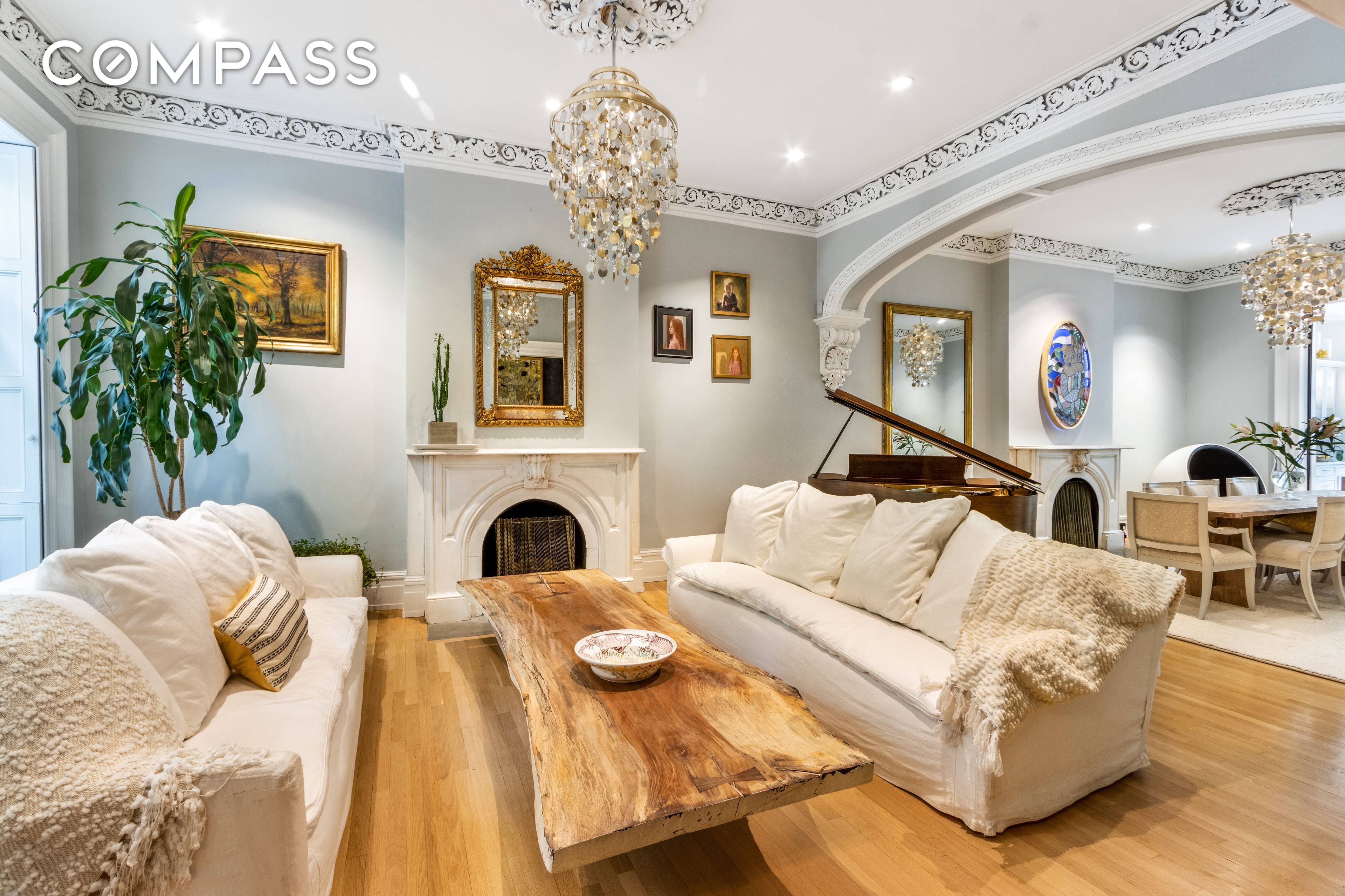 This stunning 21' wide, 19th century Anglo Italianate townhouse is now available for rent for the first time.