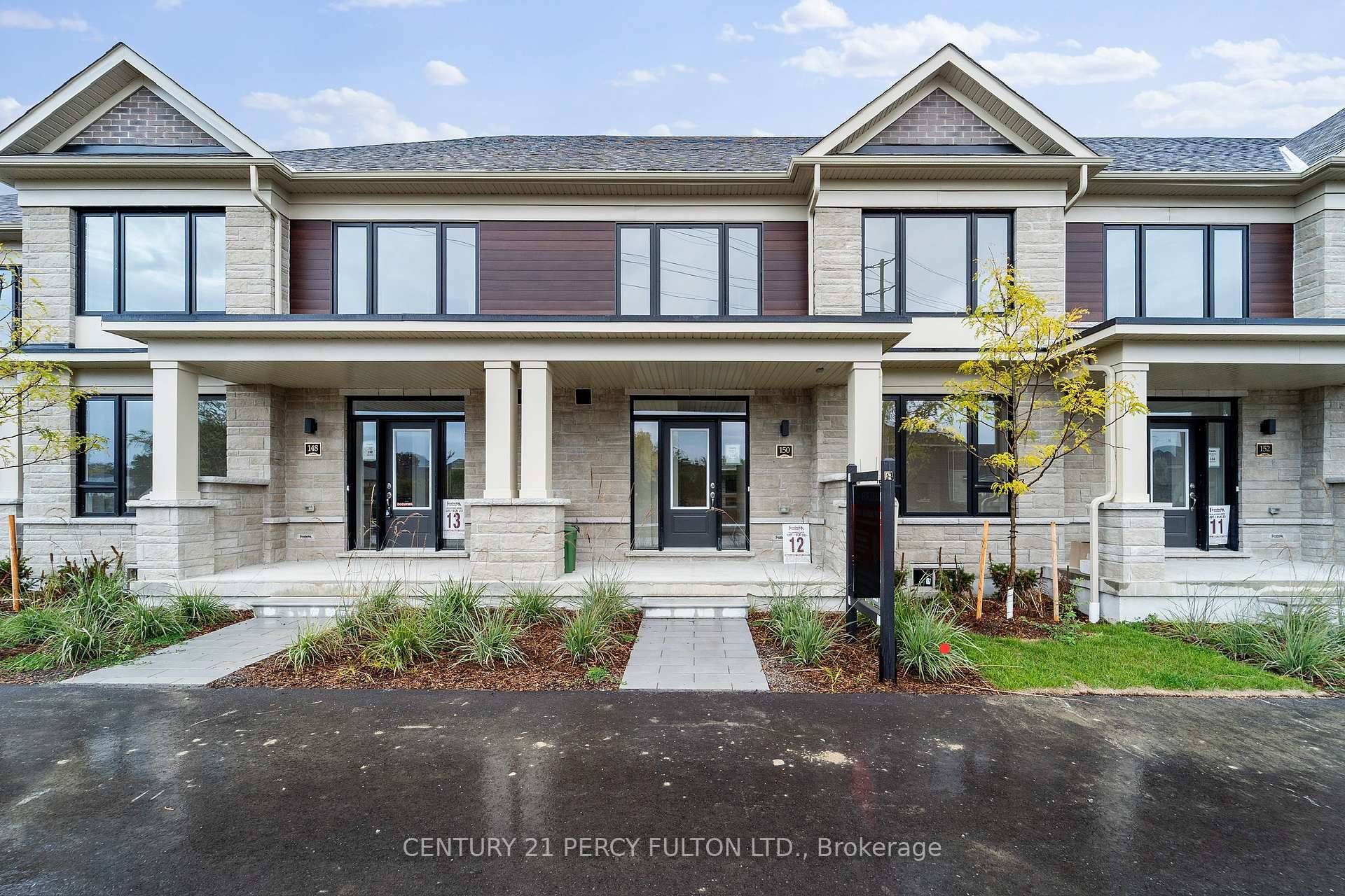 Brand New Never Lived Townhome by Fernbrook Homes with a 2 car detached garage.