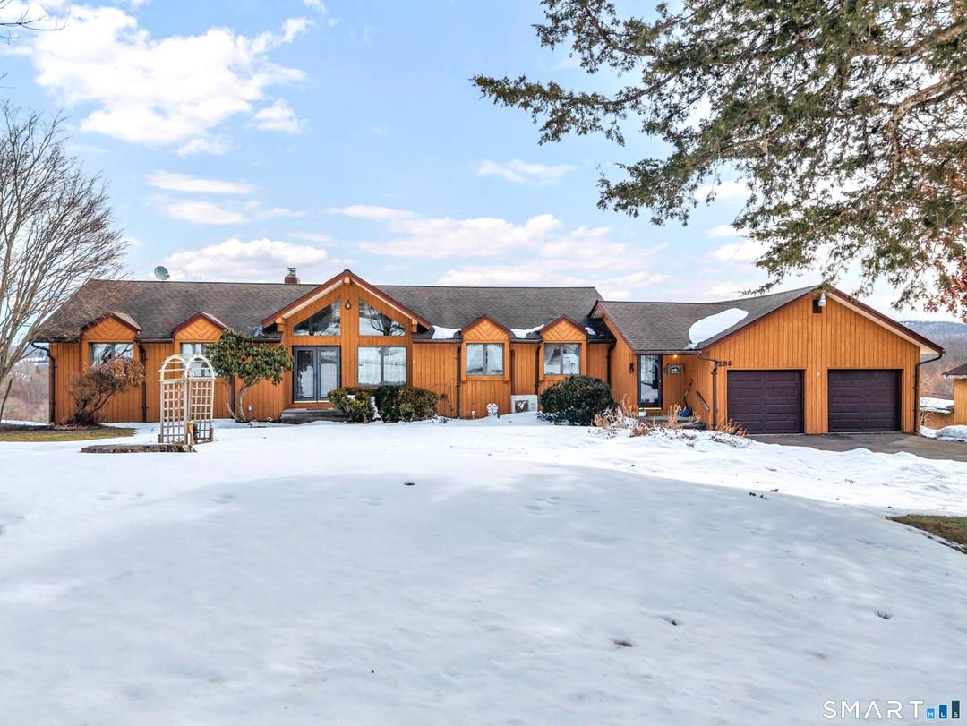 Welcome to this beautiful 3 bedroom, 3 full bath, attached 2 car garage sprawling ranch set on 1.