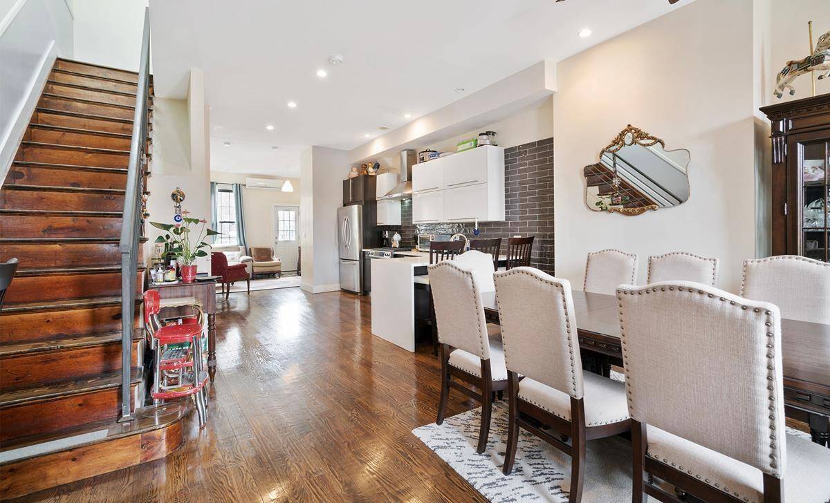 All showings are by appointment Luxury Duplex in the Heart of Bushwick Everything You Need in One Place !
