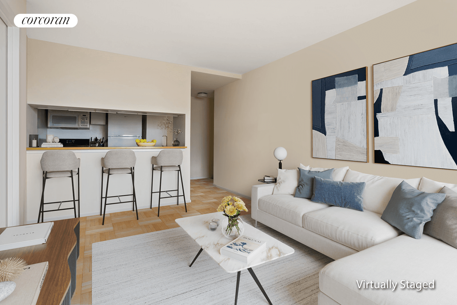 Welcome to your dream home perched high on the 31st floor at 236 East 47th Street, Unit 31A !