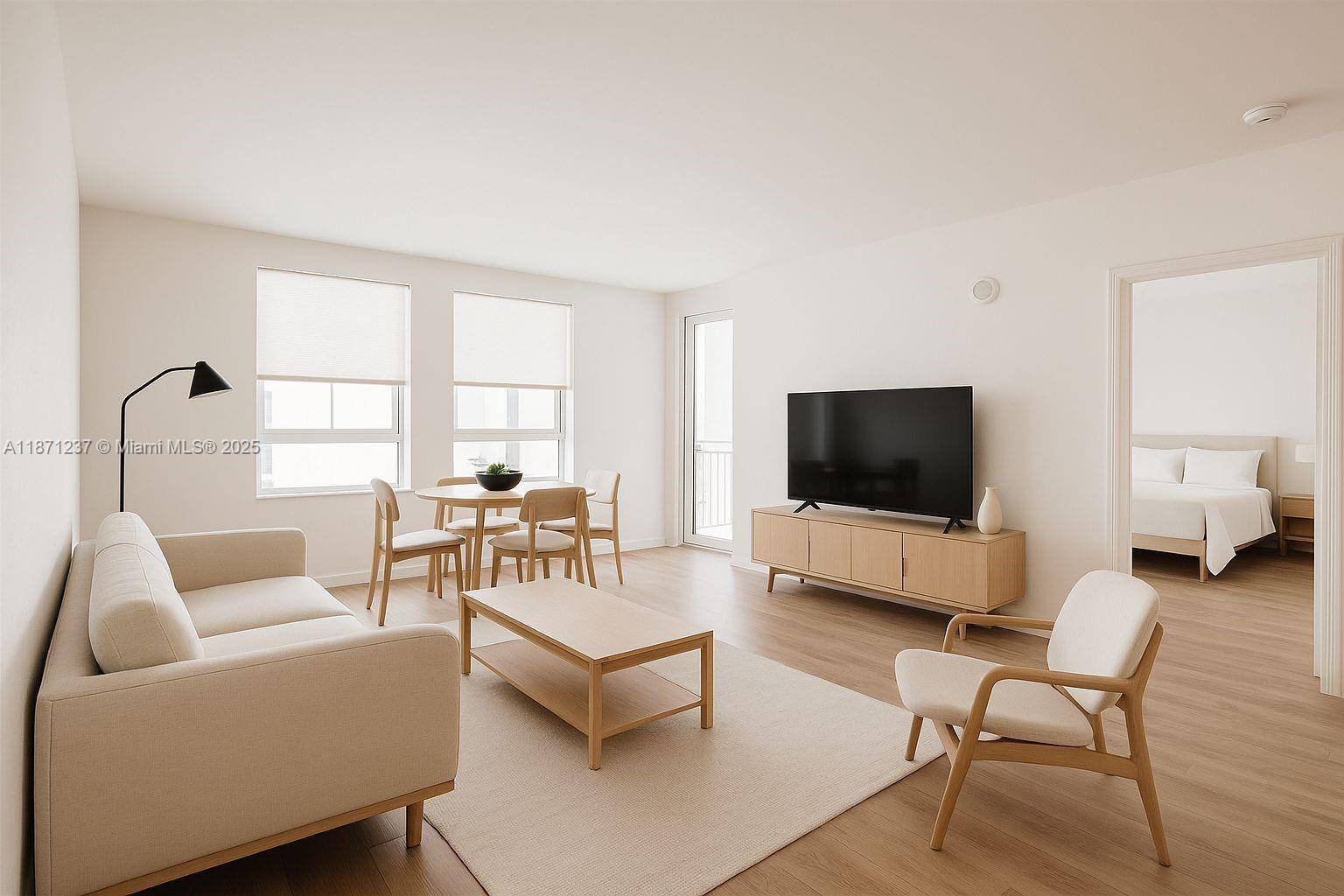 Only available unit at Toscano's North Tower with beautiful greenery and natural light.