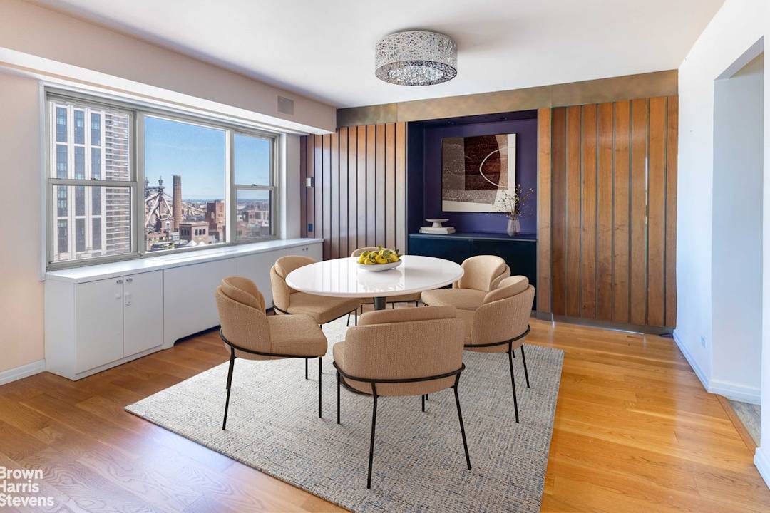 This luxurious Sutton Place Neighborhood is now offering a sprawling high floor, two bedrooms, two bath home.