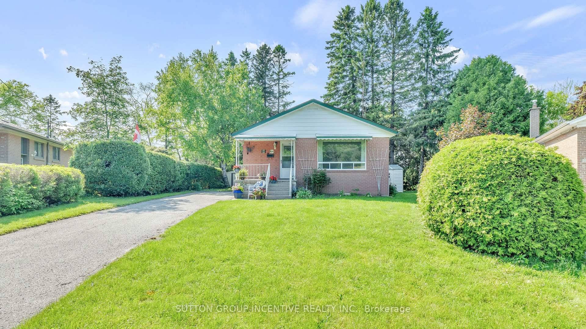 Come see me now ! ! ! Come say hello to this bright, 3 bedrooms, 2 bathroom, sweet bungalow sitting on a prime large pie shaped, treed lot.