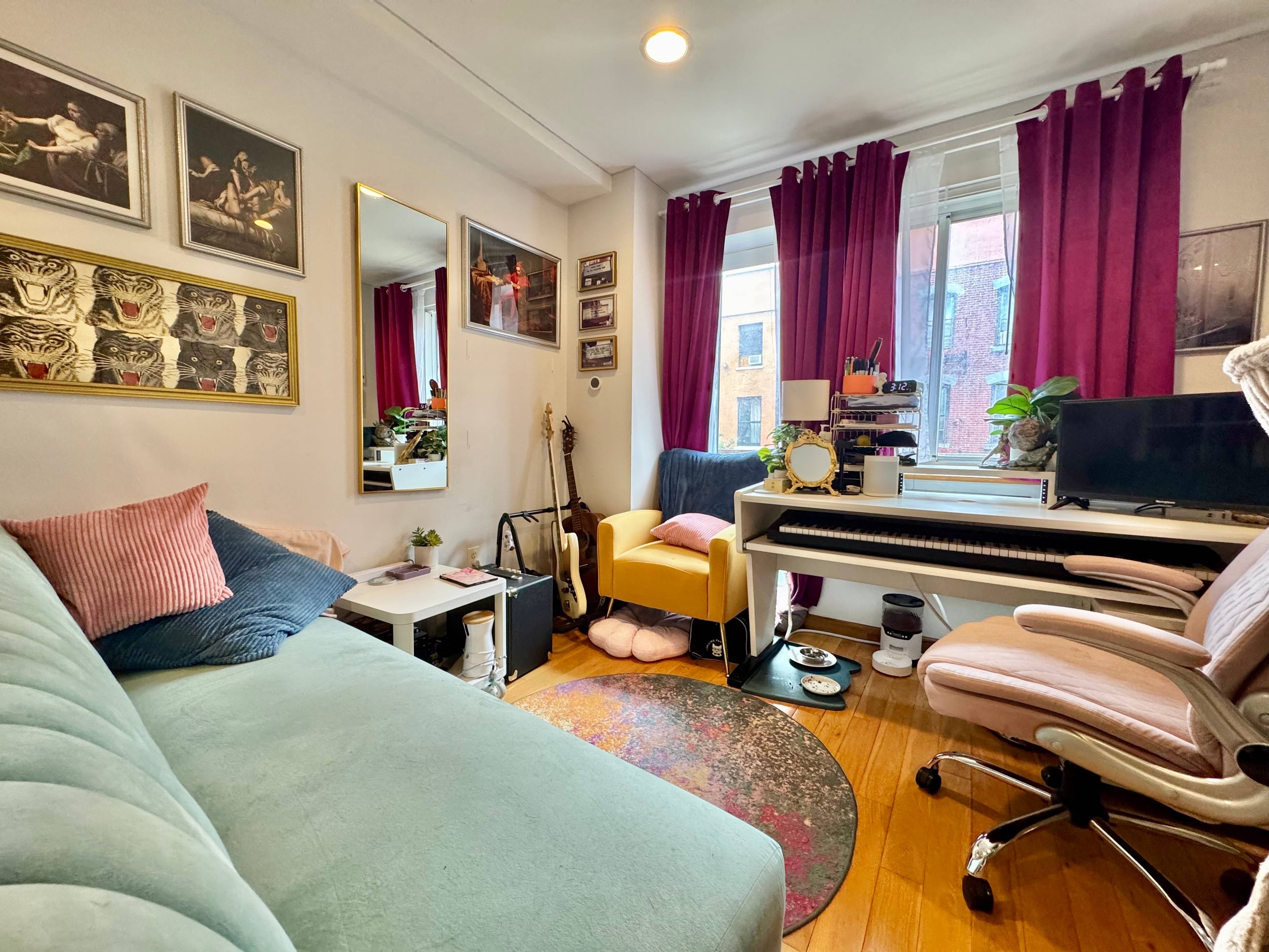 This one bedroom home is a rare find, featuring not just one, but two private outdoor spaces.