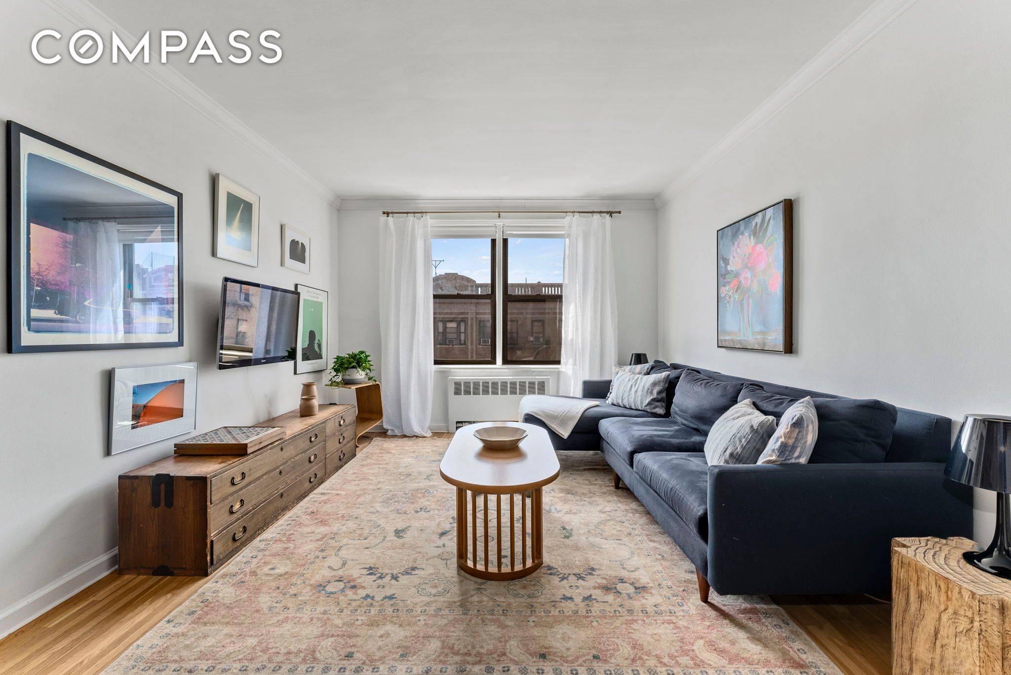 Welcome Home ! When you enter this sunny south facing apartment, you are immediately stunned at just how much space it has !