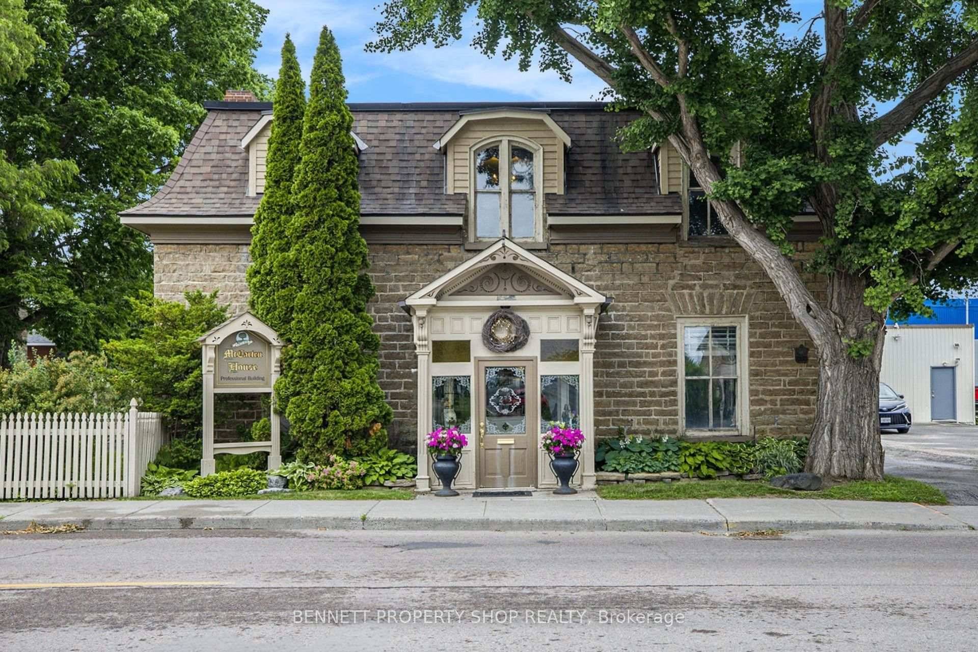 Welcome to the McCarten House Professional Building, a well known landmark in the heart of Carleton Place's thriving downtown business district, located by the Mississippi River.