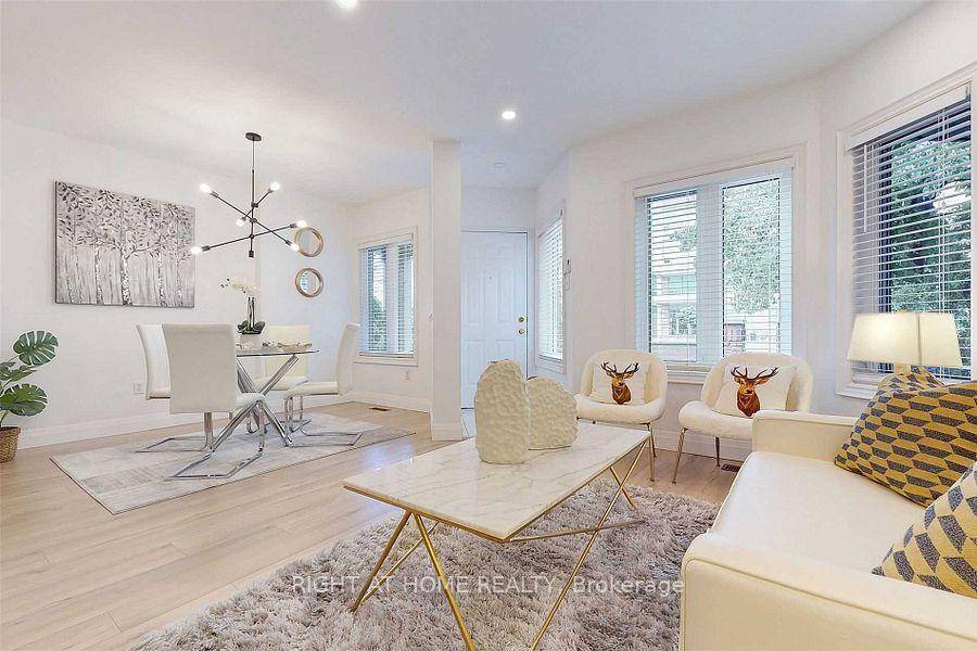 Beautifully renovated top to bottom, this turnkey townhome offers bright, spacious living with 1, 600 sq.