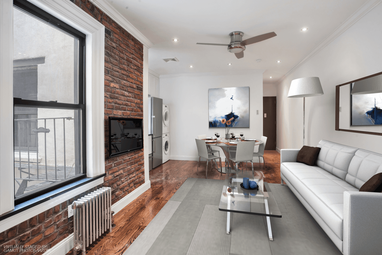 Come and live in this recently renovated two bedroom.