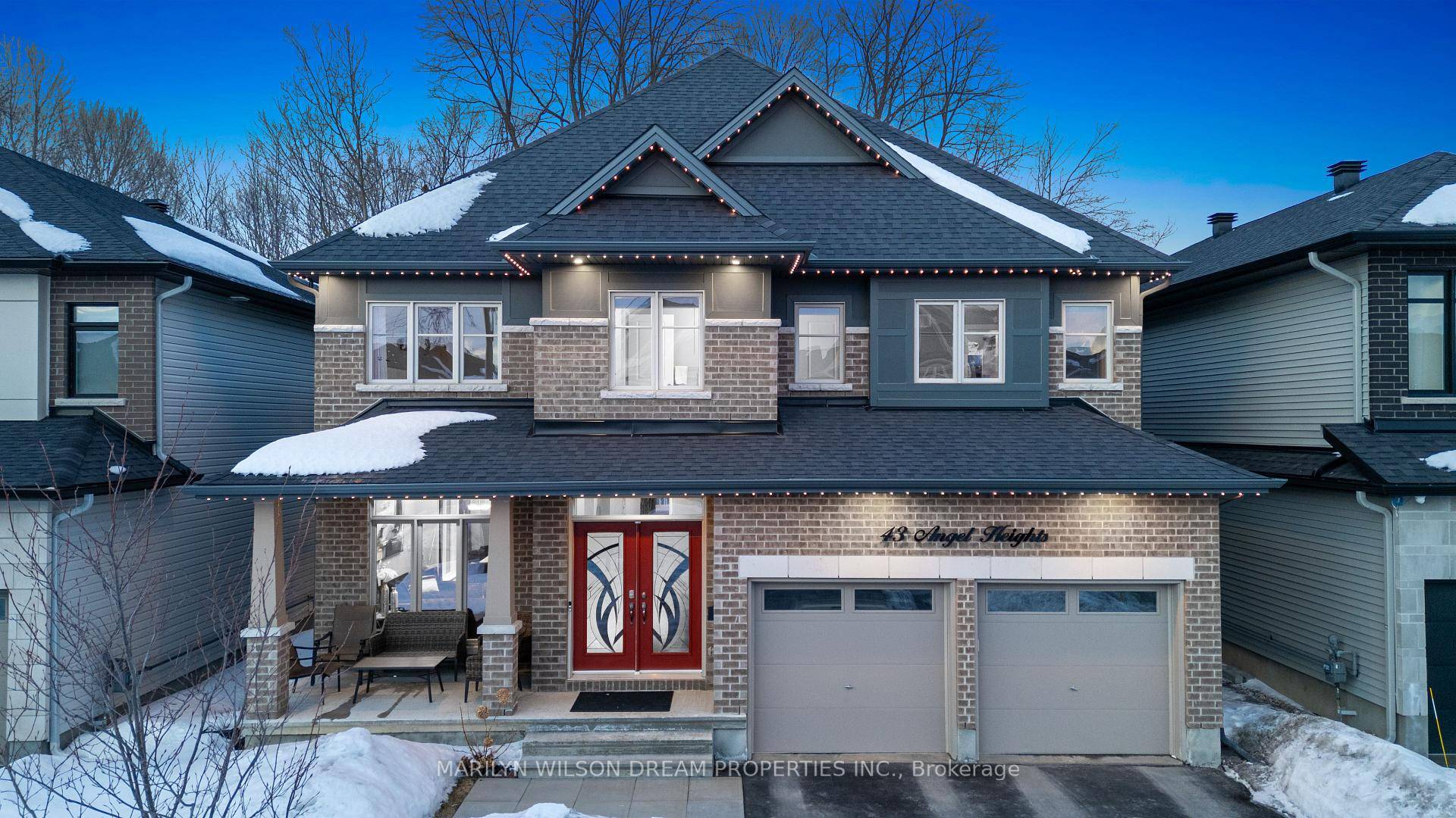 Welcome to this stunning showpiece on a premium 45 ft lot with no rear neighbours, backing onto a serene forest with access to the Trans Canada Trail.