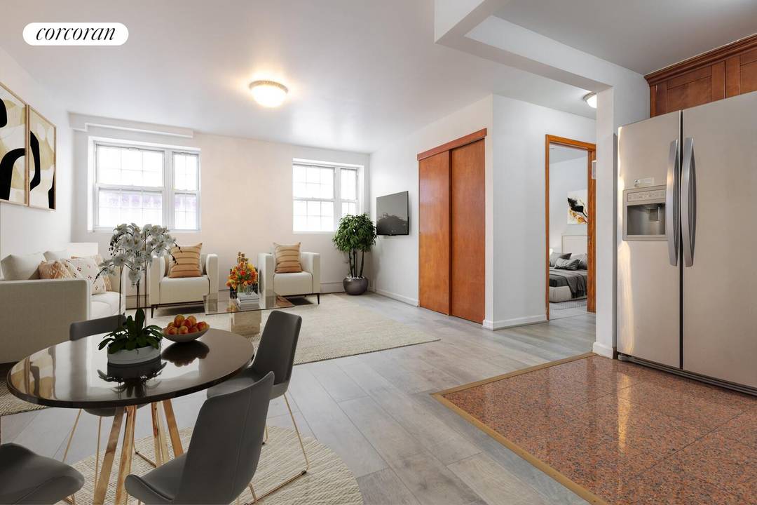 132 36 Pople Ave, Apt BA 2BR 2BA Condo with Deeded Parking Discover exceptional value and convenience in the heart of Flushing with Apt BA at 132 36 Pople Avenue.