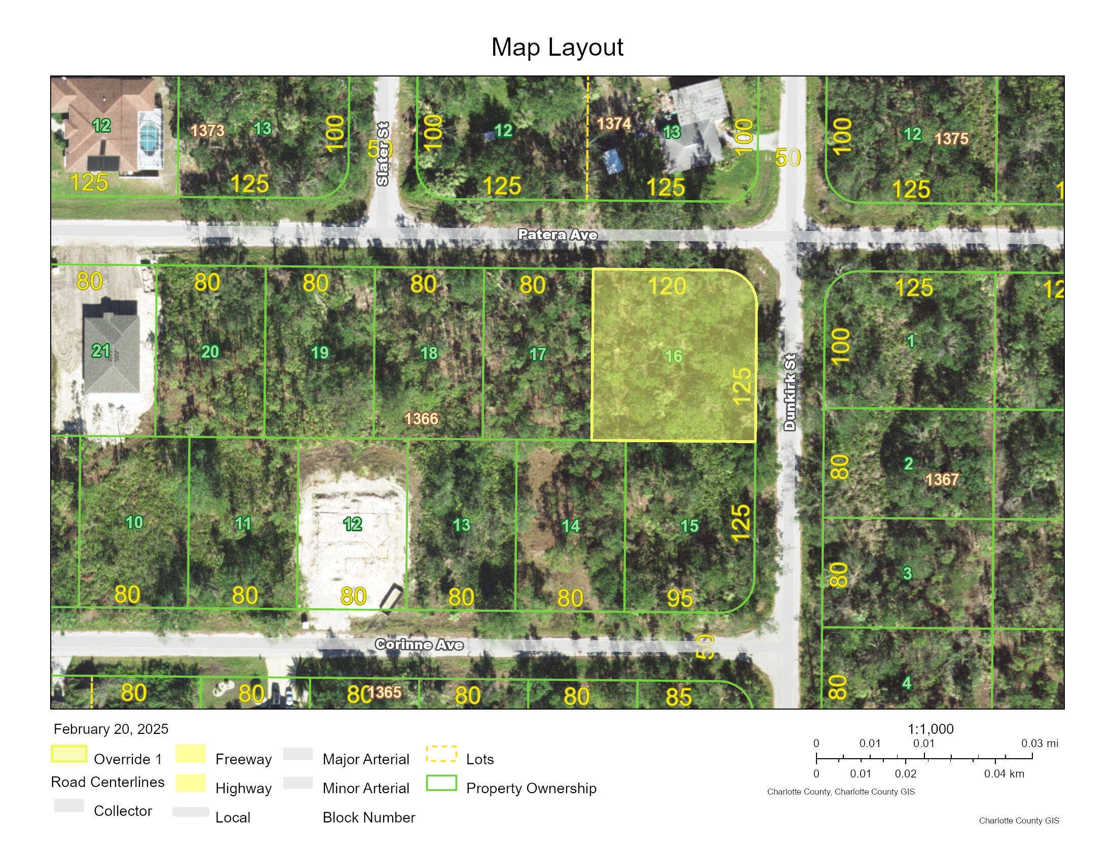 Oversized Corner Lot ! See attached Survey.