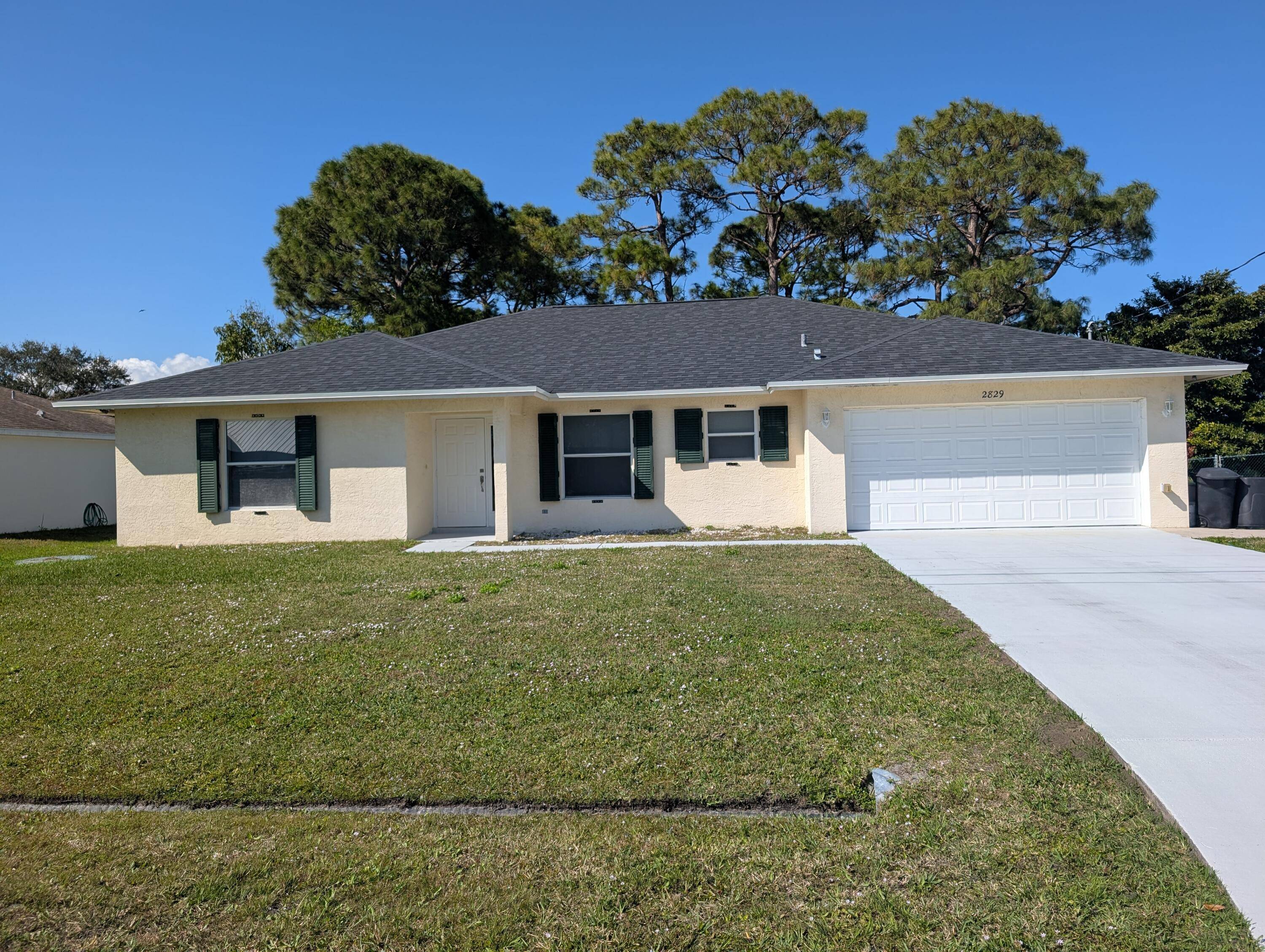 An incredible opportunity awaits with this 3 bedroom den, 2 bath, 2 car garage concrete block home in Eastern Port St.