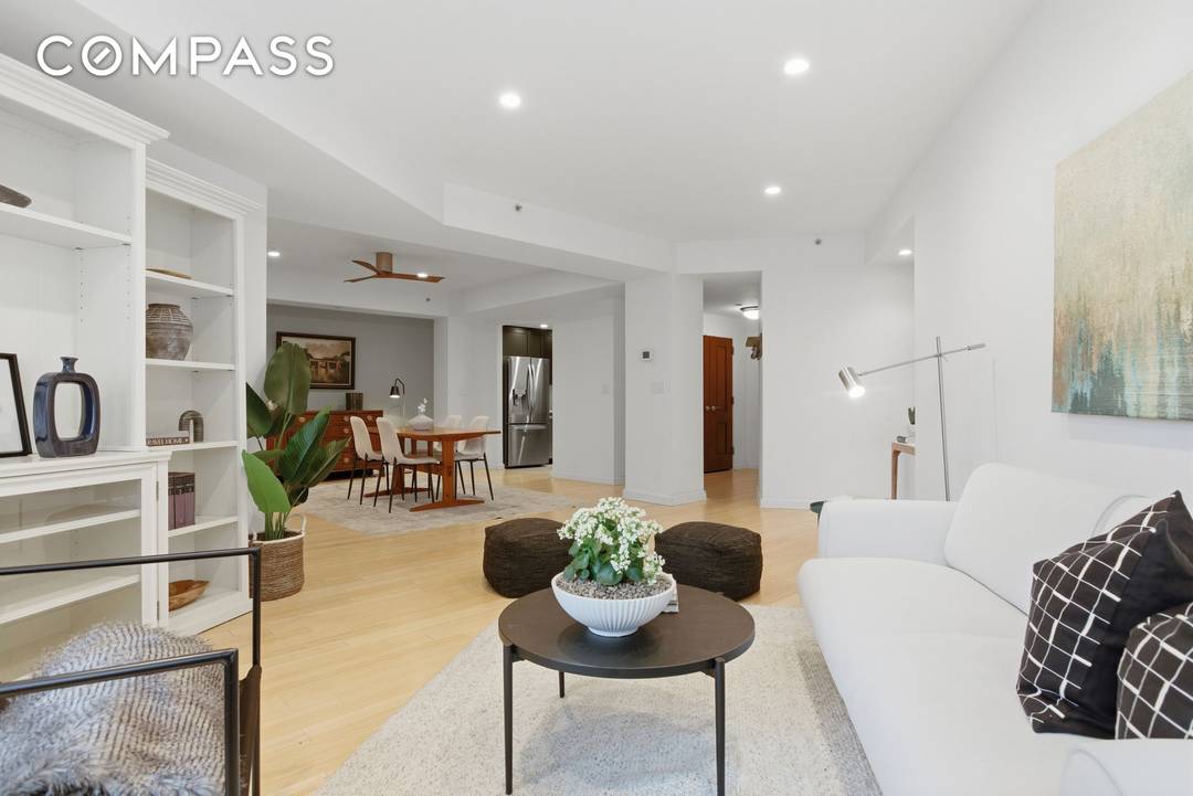 Experience the scale and comfort of this oversized one bedroom, one bath condominium at 145 Park Place in the heart of Park Slope.
