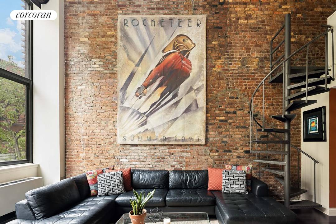 Step into this truly unique Upper East Side loft and you're immediately welcomed by an abundance of natural light.