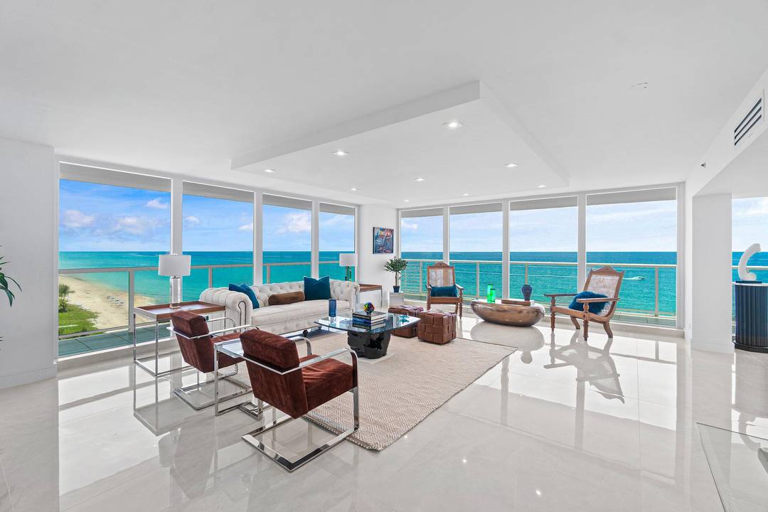 Exceptional offering. Luxurious High Floor Renovated Condo at Prestigious Villa Nova in Highland Beach.