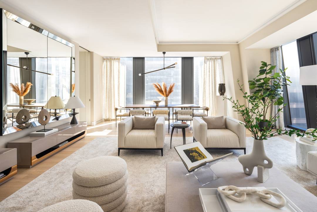 Combining superb sophistication and craftsmanship with the intimate feeling of home, Residence 20D at 53 West 53 comprises 2, 650 square feet, offering two bedrooms, two and a half bathrooms, ...