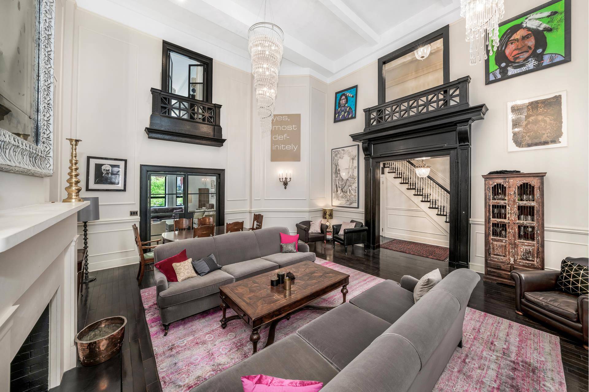 Step into a one of a kind Upper West Side home where timeless architecture meets modern elegance.