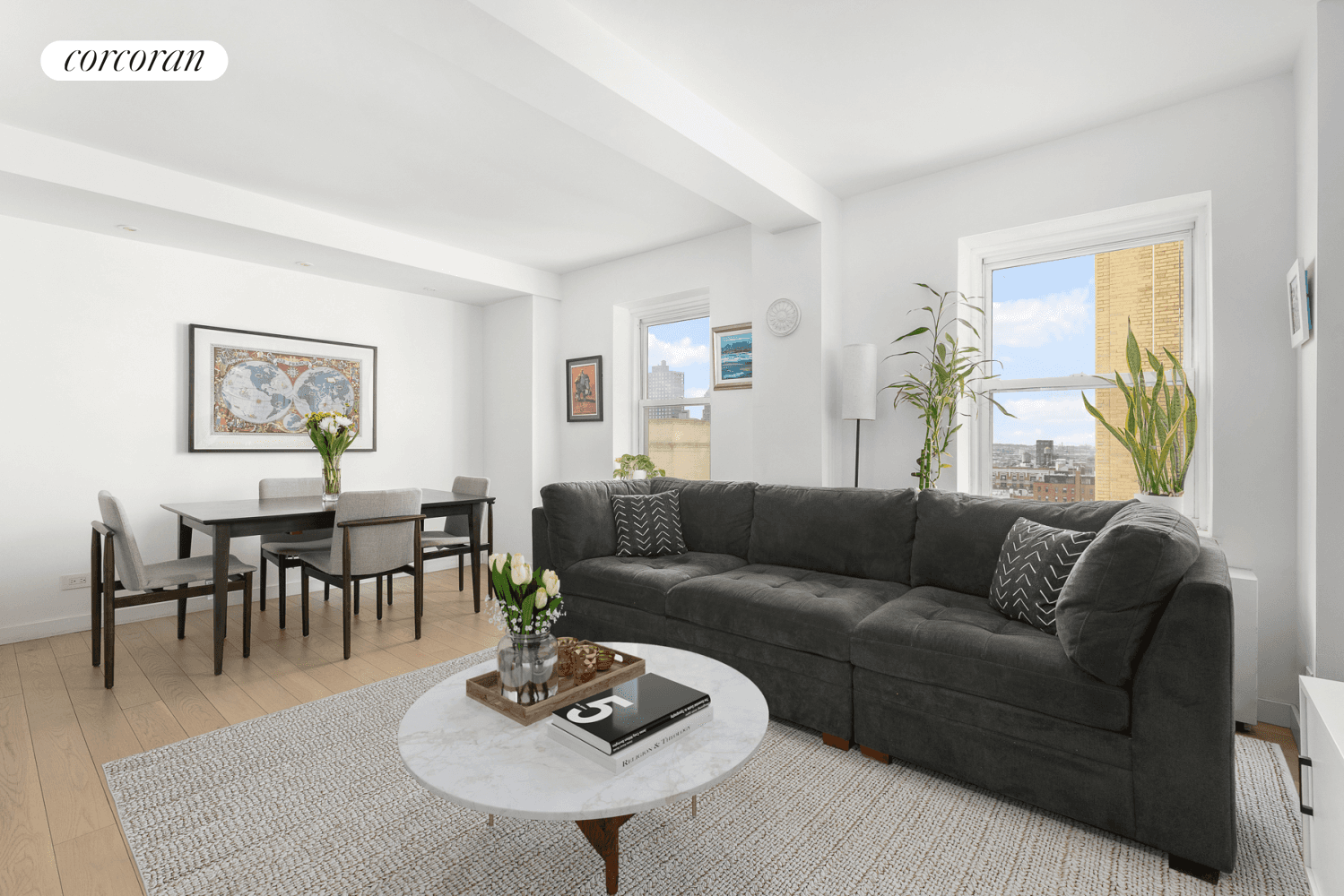 Welcome to 111 Hicks Street 14M, a recently renovated one bedroom, one bathroom residence nestled in the heart of Brooklyn Heights at the historic St.