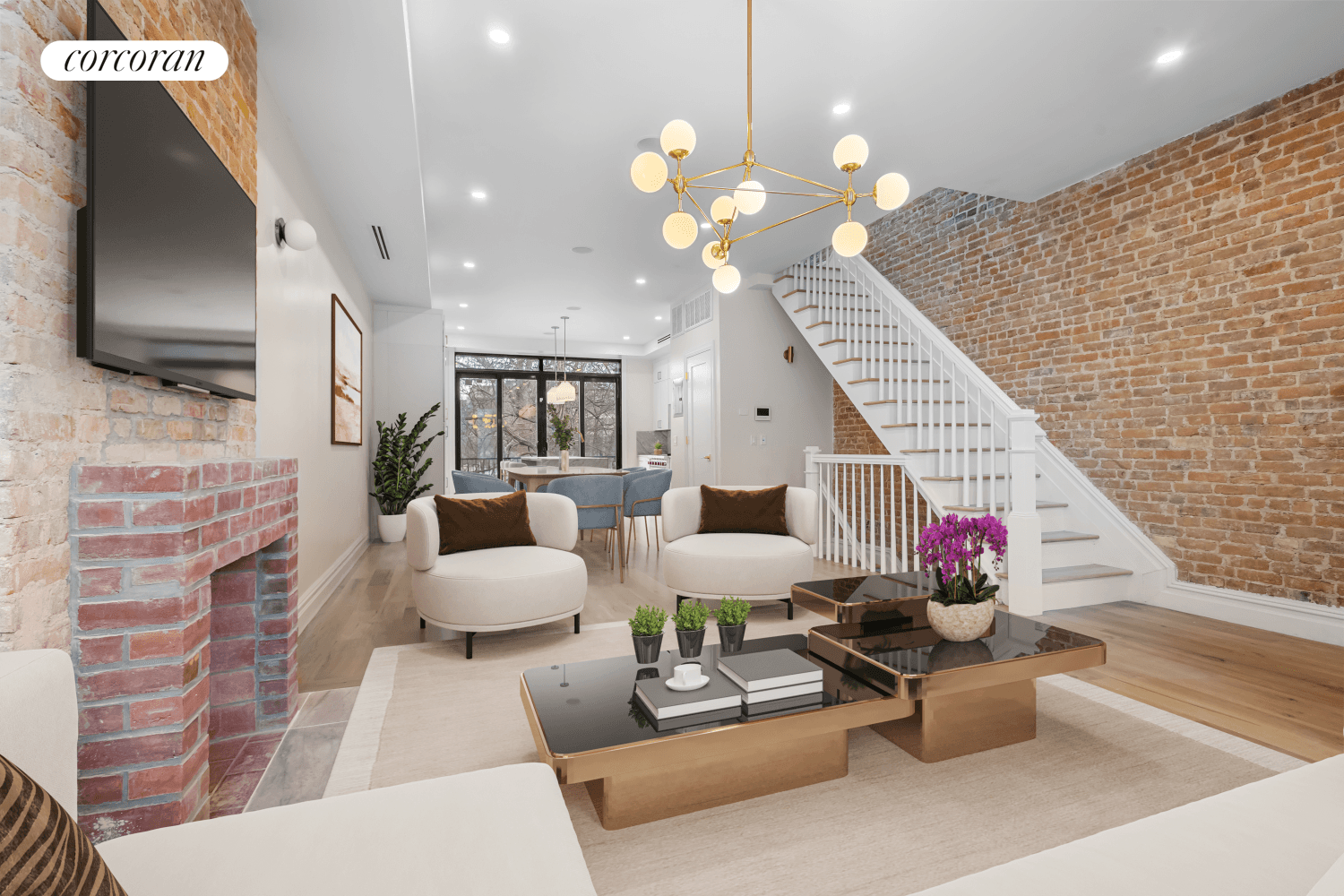 Welcome to 237 Albany Ave, a stunning two family brownstone on one of Crown Heights' most beautiful, brownstone tree lined blocks.