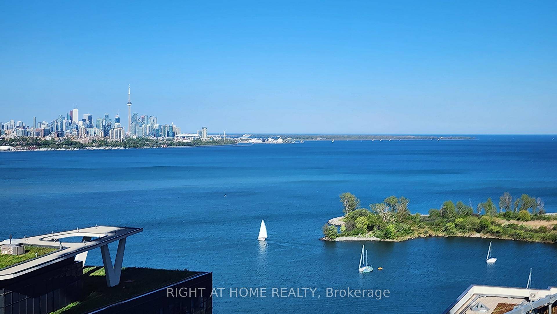Lago 2 Bedrooms Unit W unblocked Lake View and CN Tower View Gorgeous 712 Sq Feet Unit w 140 sqft Balcony.