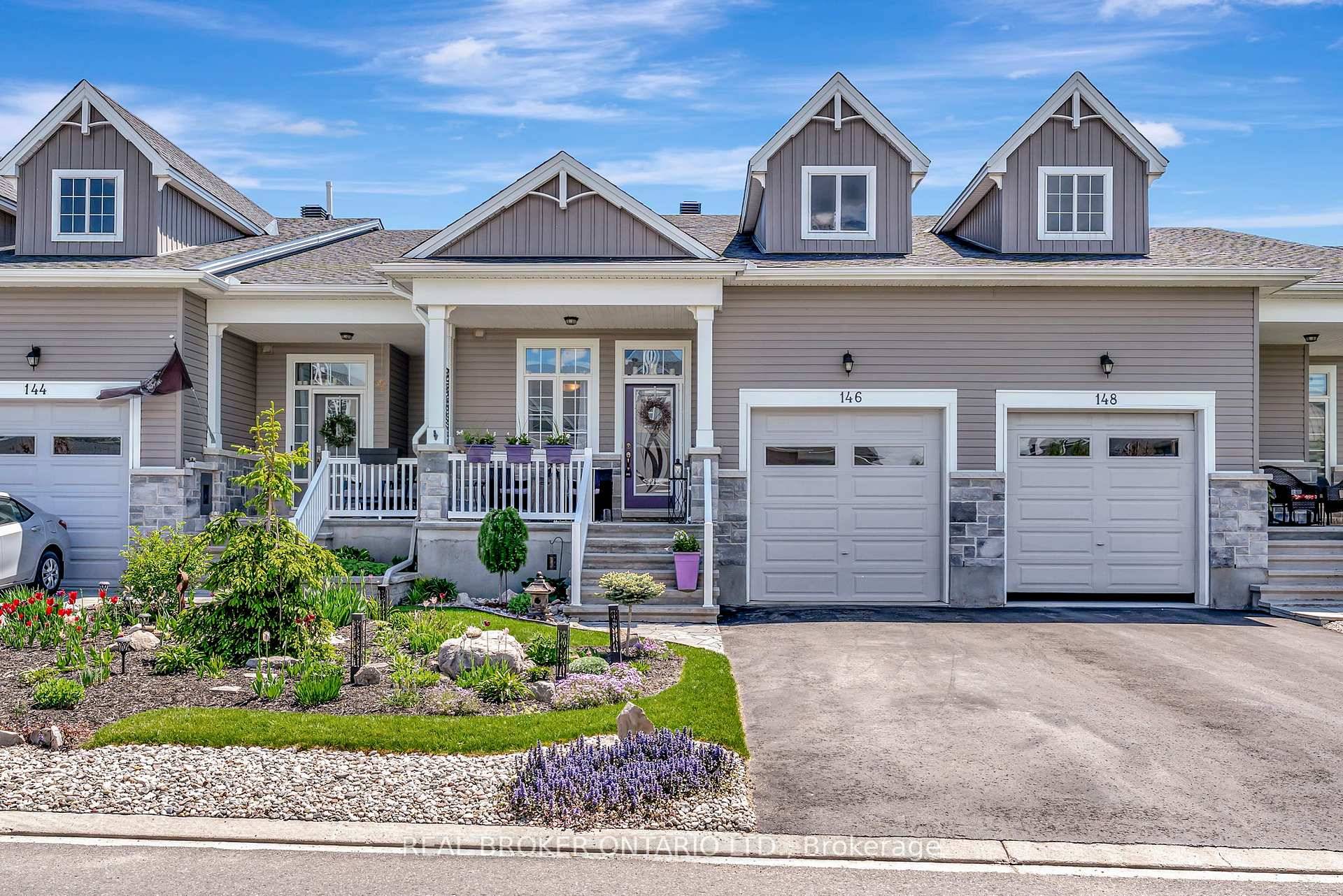 Welcome to 146 Oxford Street W, a beautifully upgraded bungalow townhome nestled in the safe, friendly adult community in the heart of Kemptville.