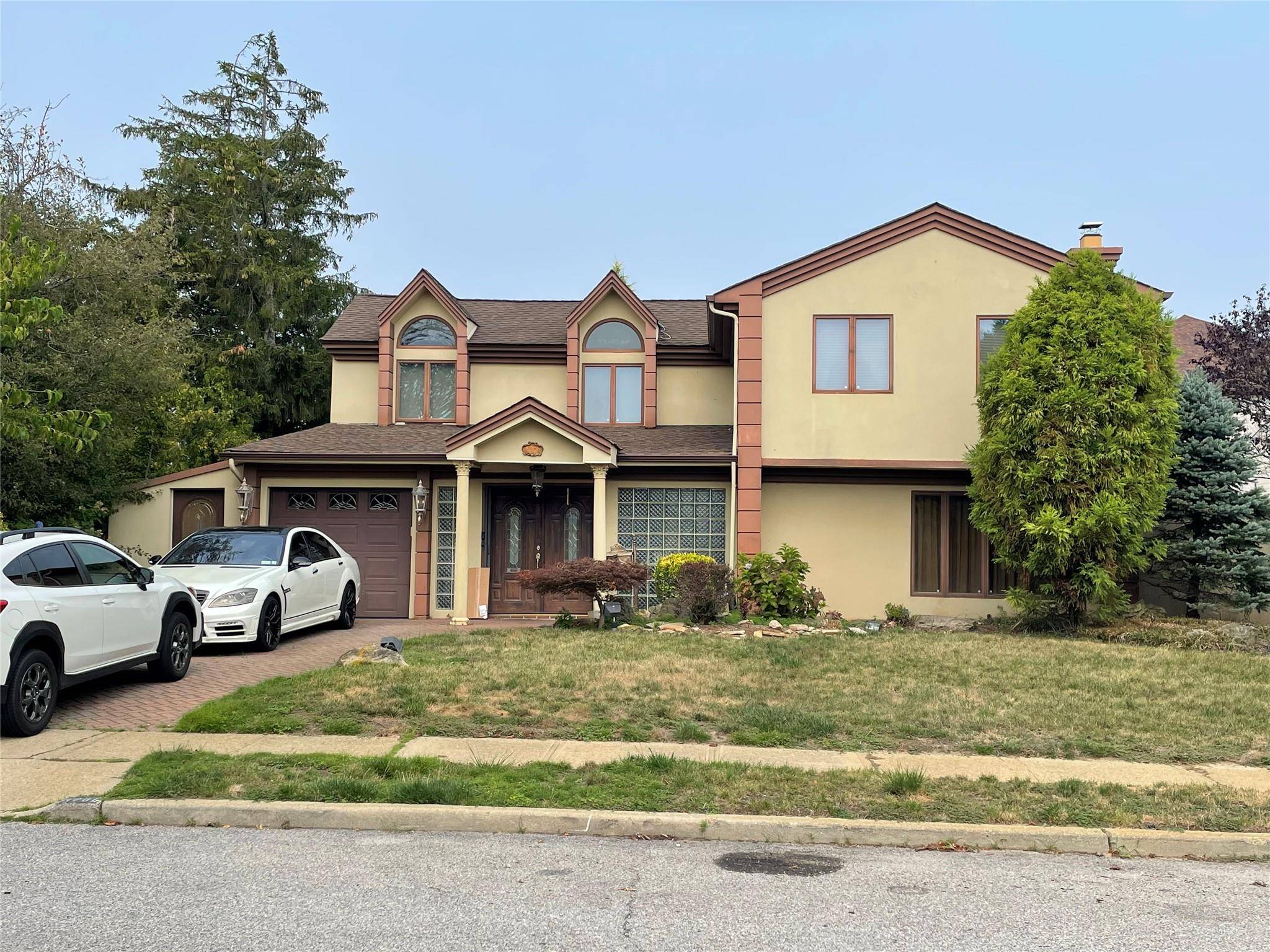 Spectacular Four Bedroom Colonial Boasts An Over Sized Resort Like Property, Complete With Salt Water Gunnite In Ground Olympic Pool And Hot Tub, Pergula Covered Patio, Pavers And Specimen Trees.