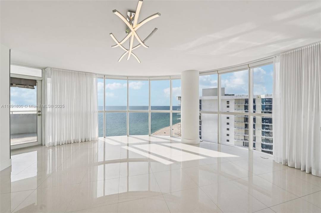 Experience elevated coastal living in this stunning 3 bedroom, 2 bath direct oceanfront residence on the pristine shores of Miami Beach.