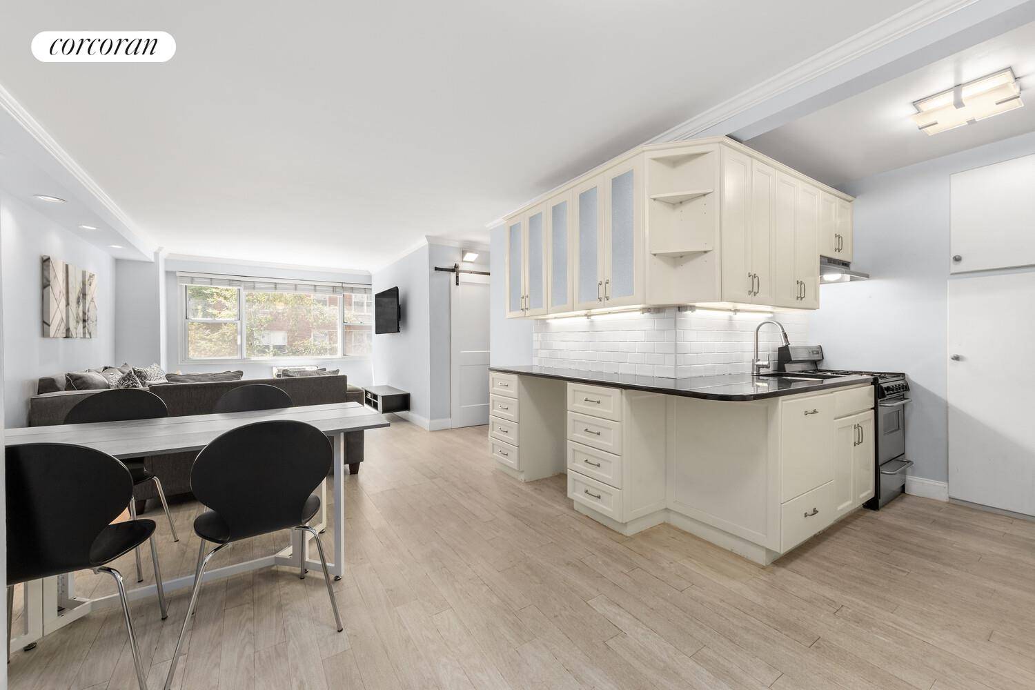 Discover this inviting one bedroom co op at 79 West 12th Street, Unit 3B, perfectly positioned at the crossroads of Greenwich Village, West Village, Chelsea, and Flatiron.
