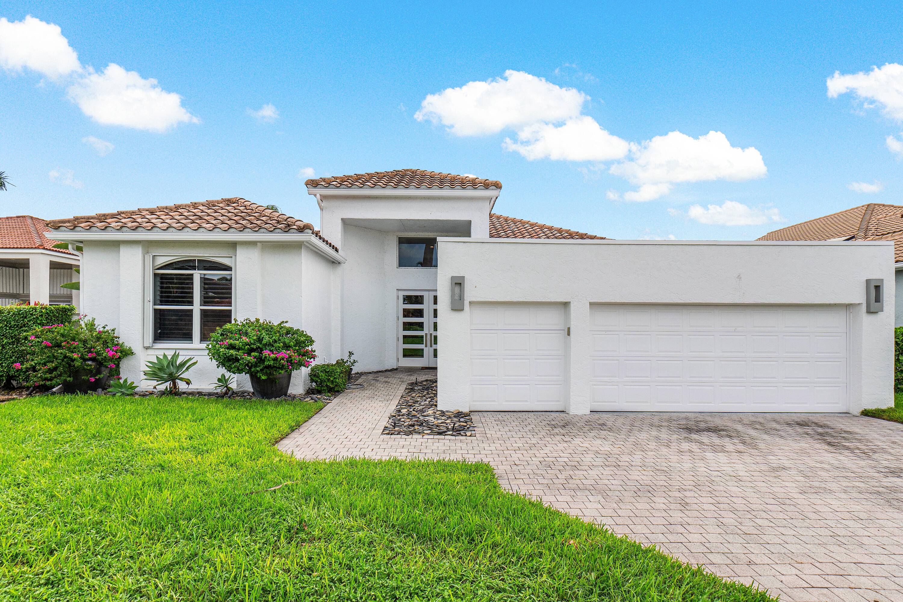 This is a gorgeous, open concept, renovated home with a private pool.