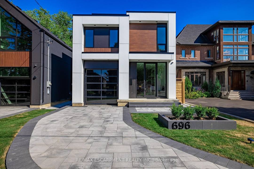 Step into this architecturally striking luxury residence, expertly crafted by Montbeck Developments, where exceptional design and meticulous craftsmanship span all three levels.