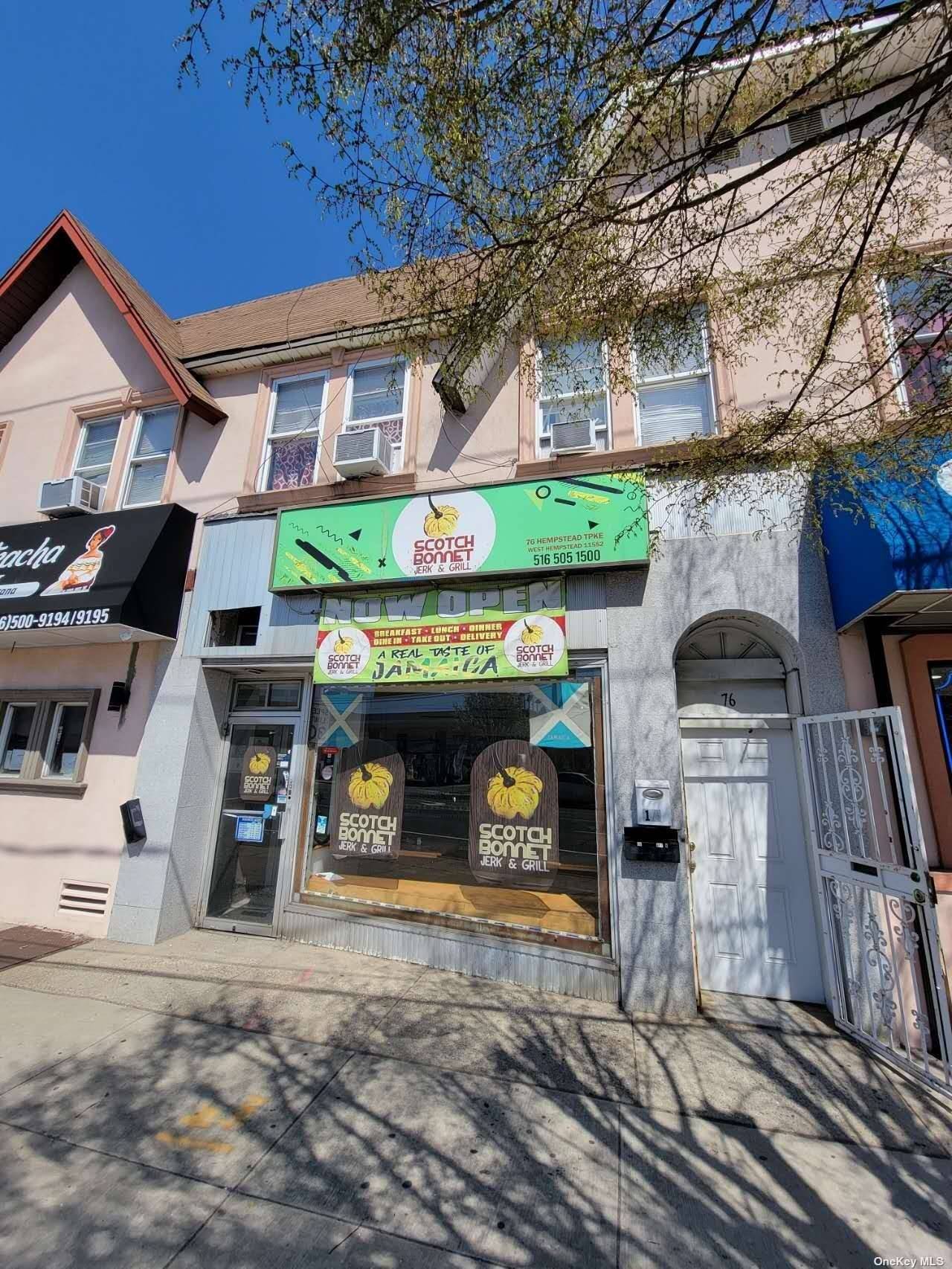 Long Island West Hempstead Street Level Space For Lease.