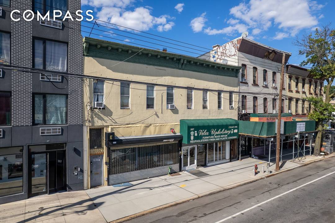 Prime Development Opportunity 50 Frontage on Atlantic Avenue in Brooklyn 2825 2827 Atlantic Avenue are two adjoining buildings built currently as 2 story mixed use buildings and includes a connected ...
