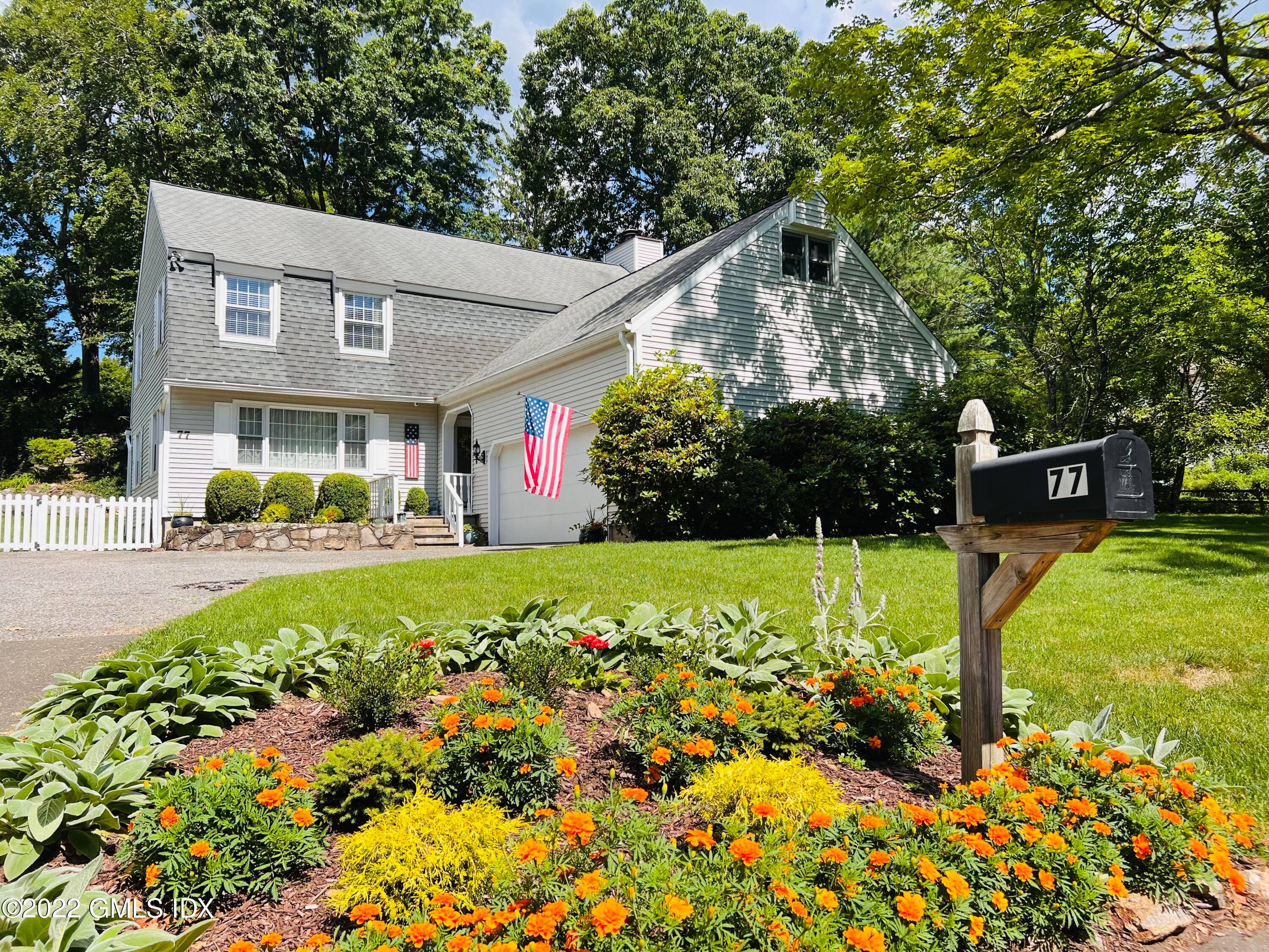 Immaculate, lovely 3 level home right around the corner from North Mianus School.