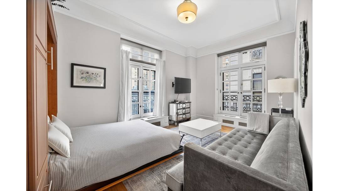 ALL OPEN HOUSES BY APPOINTMENT ONLY VIEW VIDEO FOR MORE INFORMATION This spacious and beautifully renovated studio has a built in murphy bed, huge windows, an enormous custom closet, and ...