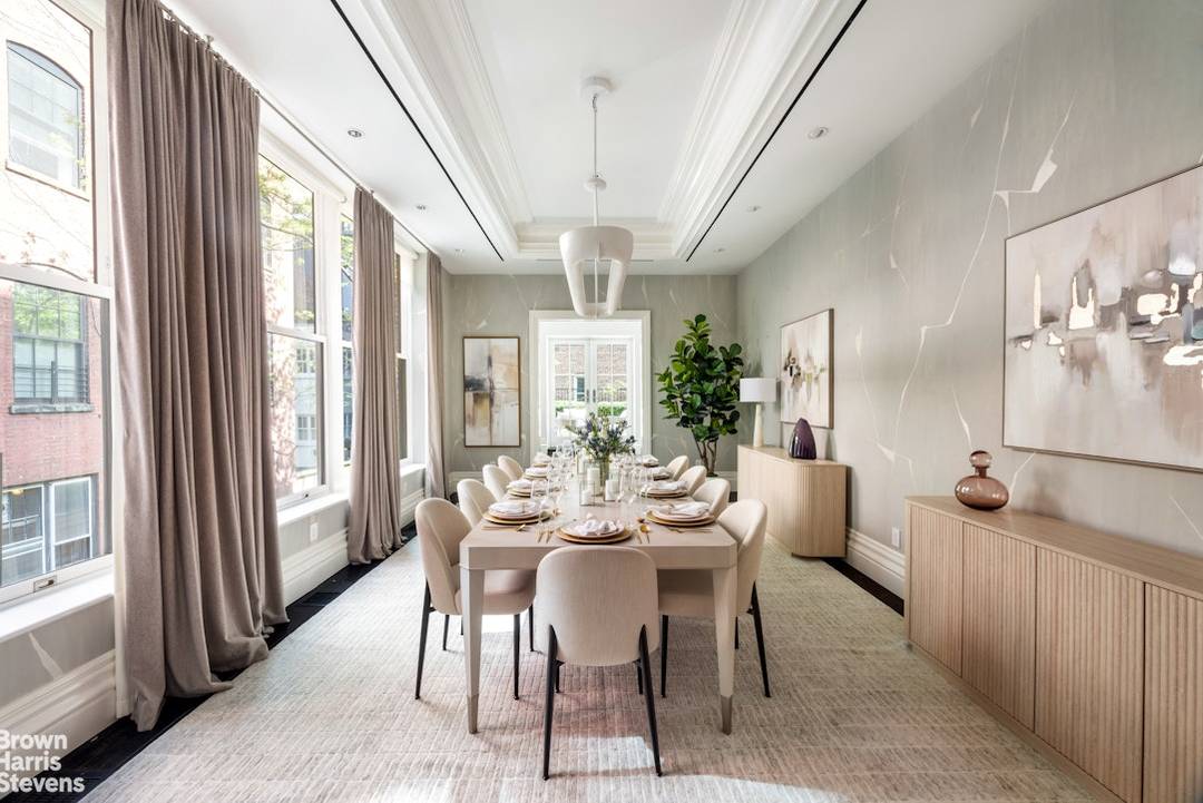 28 FOOT WIDE TOWNHOME ON GOLD COAST OF GREENWICH VILLAGE WITH LUSH GARDENS AND ELEVATOR Perfectly positioned on the highly coveted Gold Coast of Greenwich Village, 47 West 9th Street ...