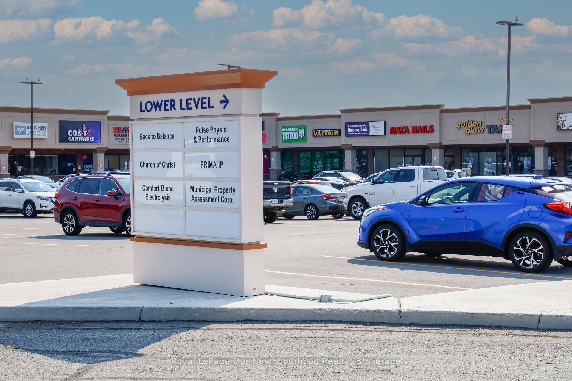 Brand new, professionally updated office space located in a thriving and well maintained plaza in Peterborough.