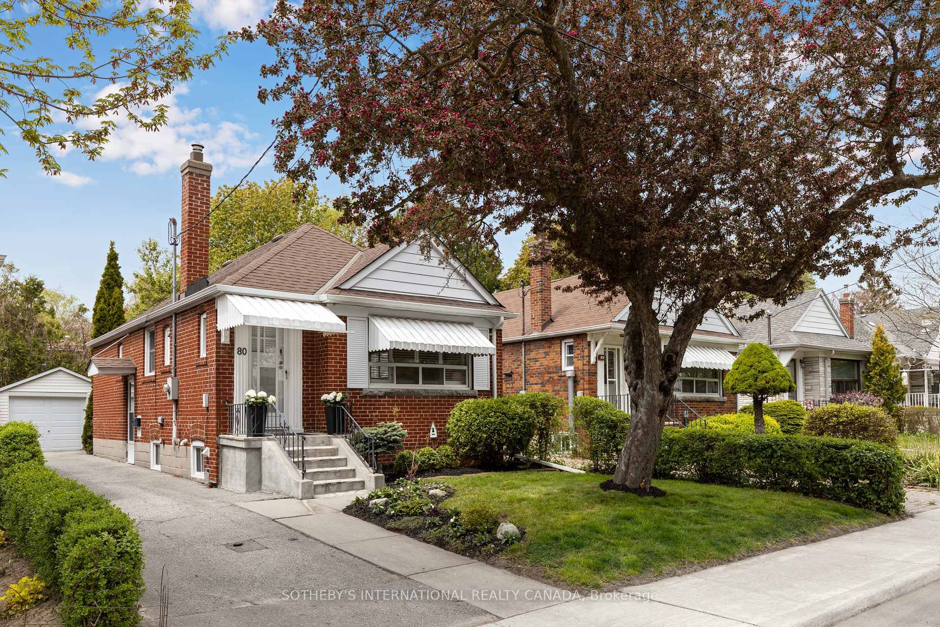 Exquisite Cozy Chic Bungalow located in a quiet family neighbourhood of East Toronto.