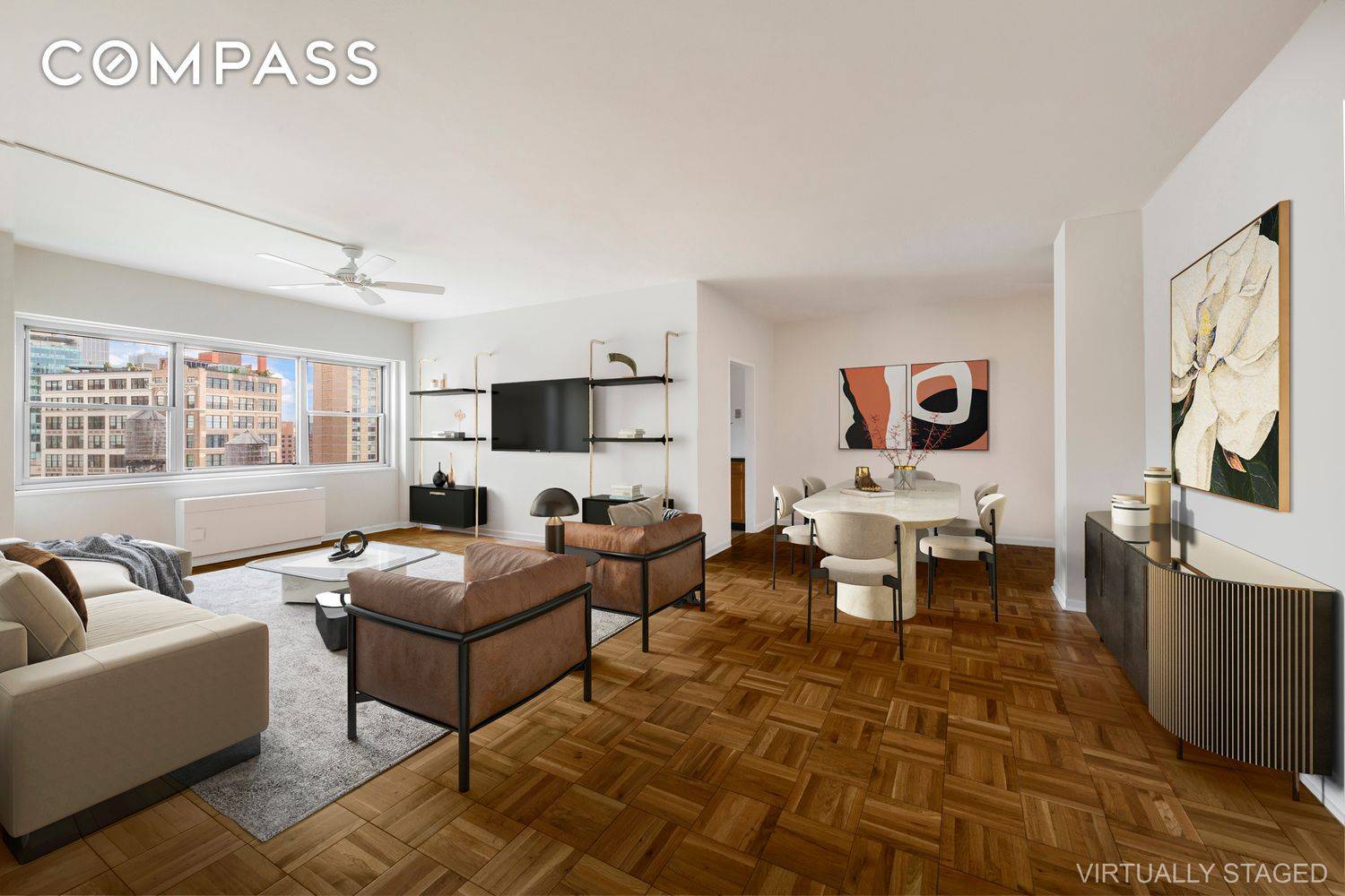 PRICE IMPROVEMENT ! Sprawling 1 bedroom gem in Greenwich Village's coveted Stewart House.
