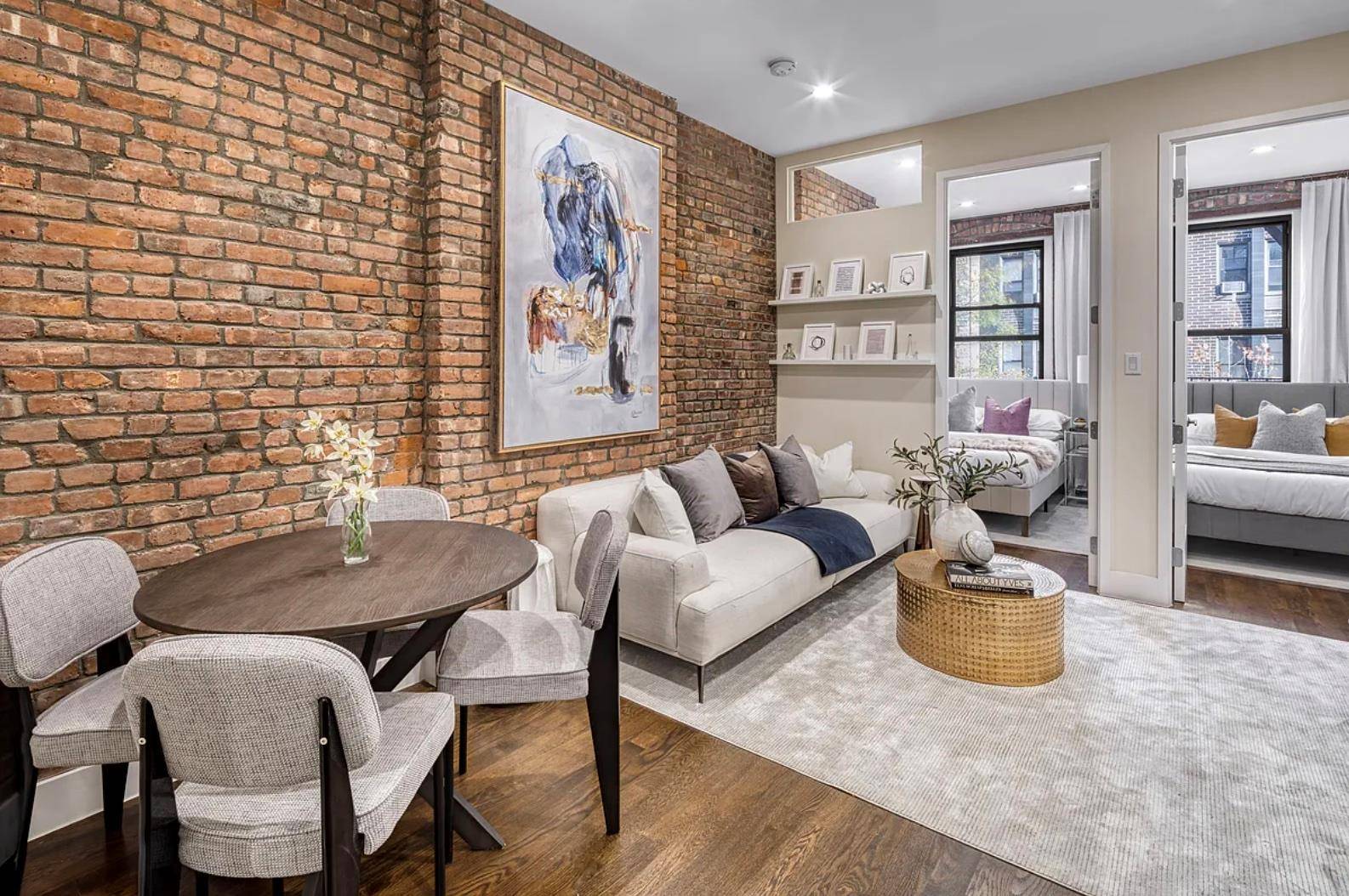 AVAILABLE SEPTEMBER 1ST OPEN HOUSE BY APPOINTMENT Located in prime Chelsea this beautifully gut renovated 3BR features plenty of charm, including exposed brick and hardwood floors.