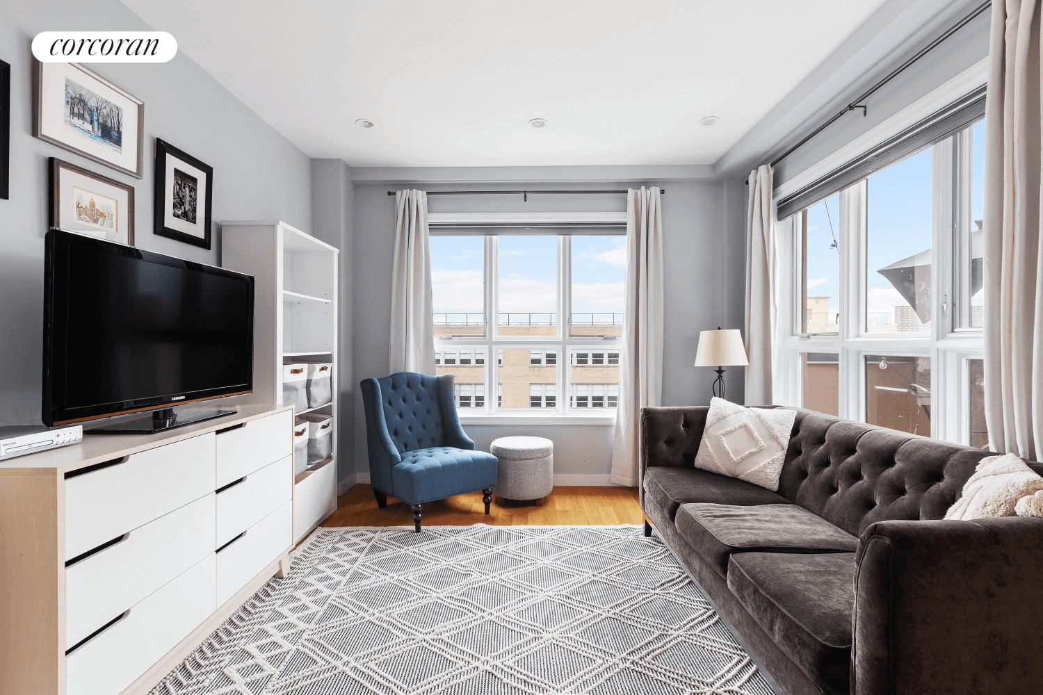 Welcome to 2485 Ocean Avenue, Apt 7B A Sun Drenched Two Bedroom CondoStep into this beautifully designed two bedroom, two bathroom condo where natural light fills every corner.