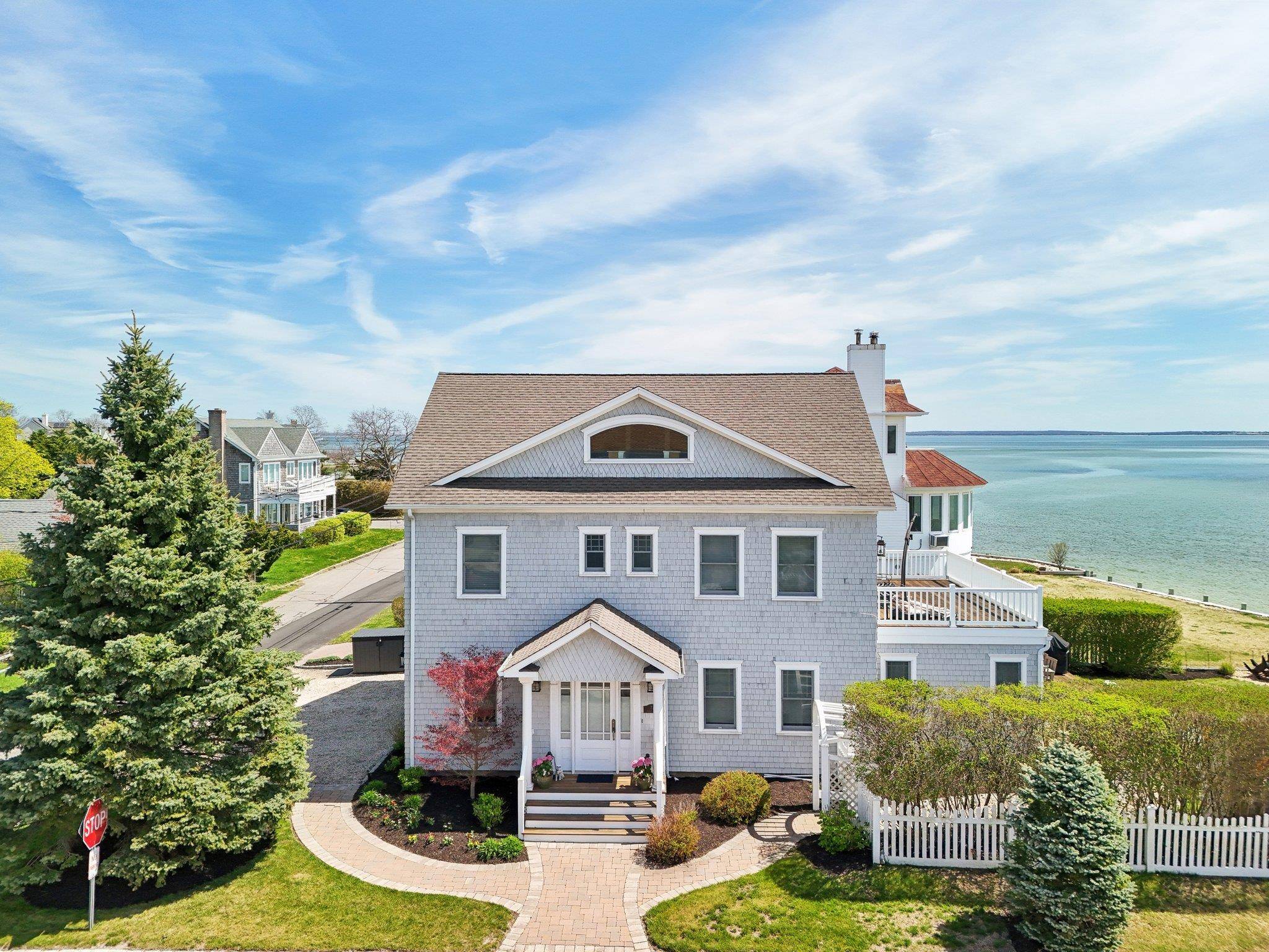 Sparkling water and serene sunsets will be yours to enjoy from Seventy Seven Front Street.