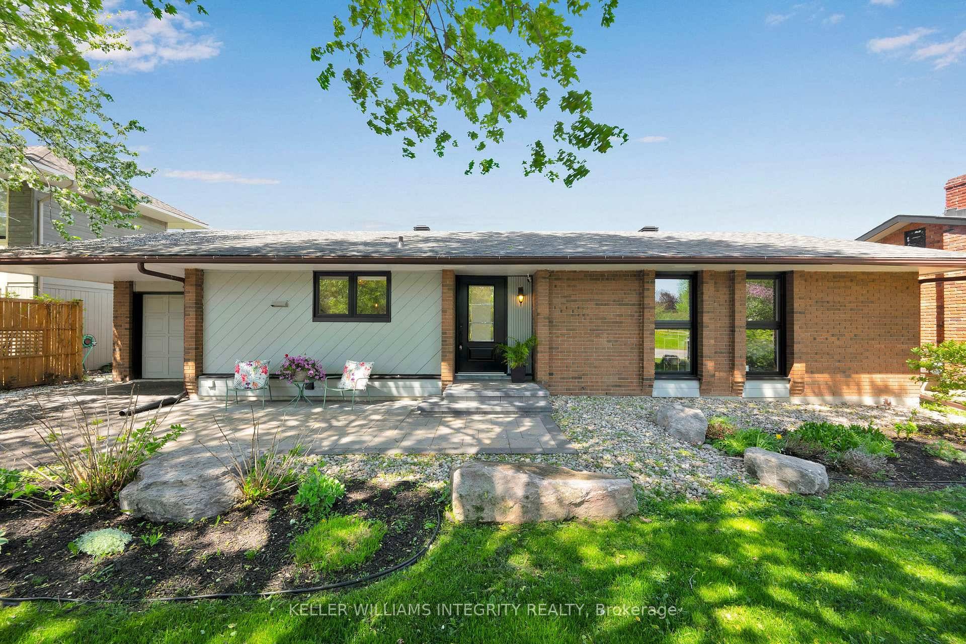 Updated with modern design, this beautiful bungalow in Beaverbrook sits on a 65x150 ft lot with no rear neighbours and fronts onto a quiet park.
