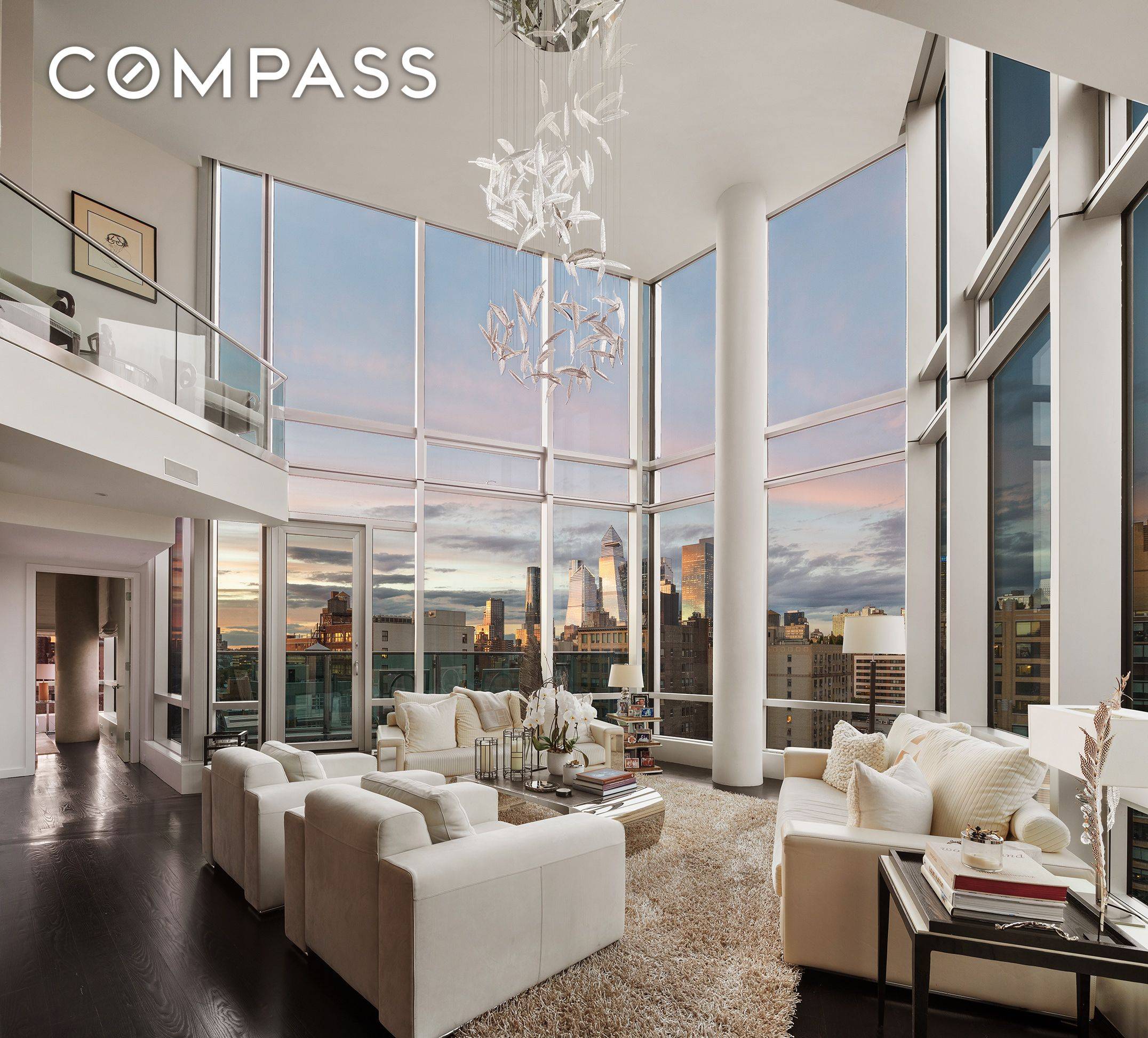 Conveniently positioned high above Central Chelsea, equidistant to West Chelsea Hudson Yards, the Flatiron District Union Square, and Greenwich Village just four streets south, this impressive Triplex penthouse delivers unprecedented ...