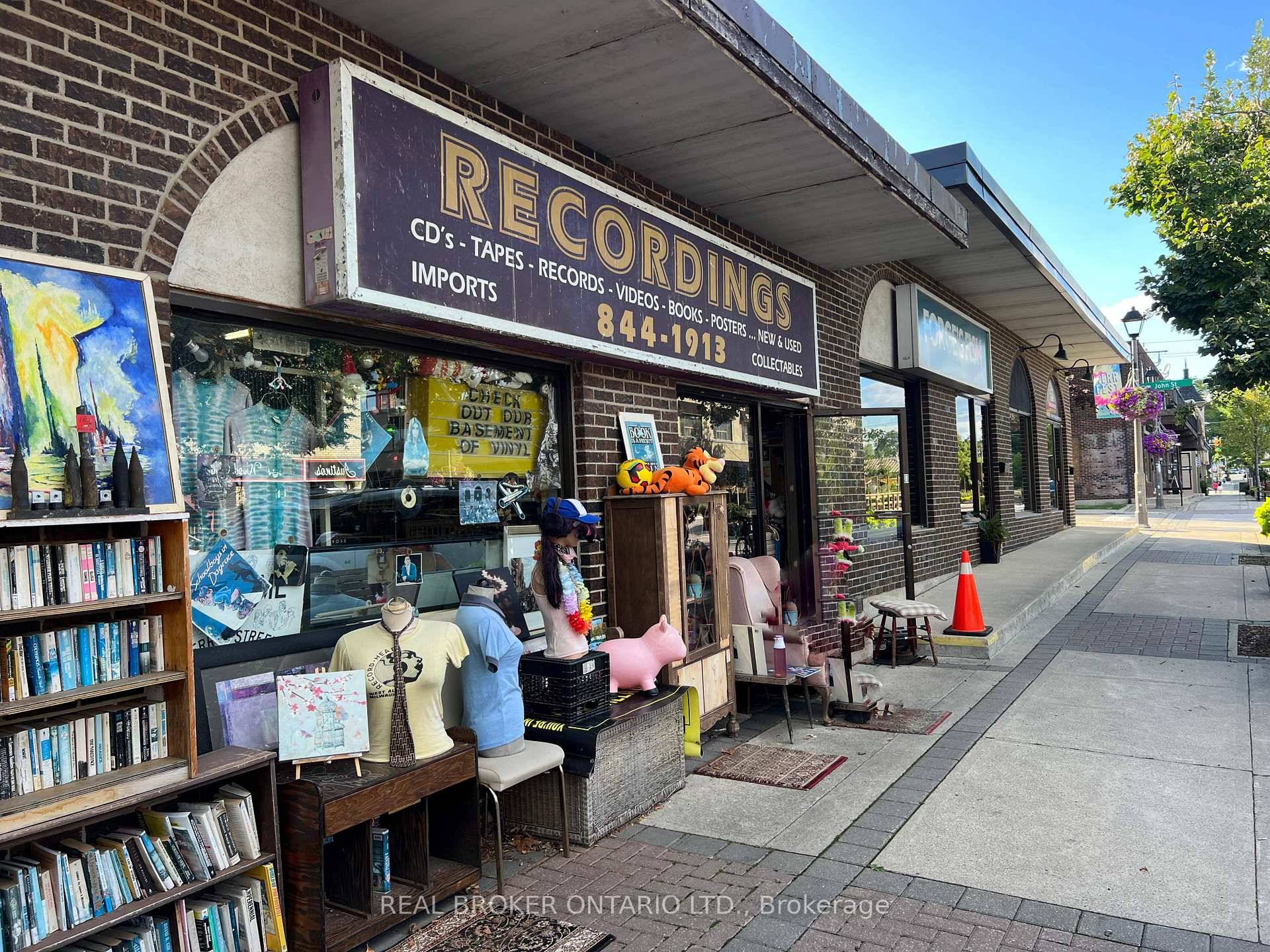 Prime retail space in the heart of Kerr Village, Oakville.