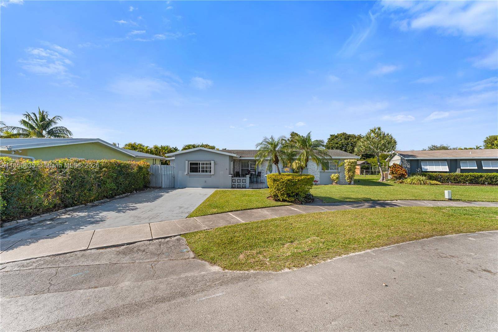 heart of Sunset ! This home sits on a spacious lot with a private pool, brand new roof, and new AC unit.