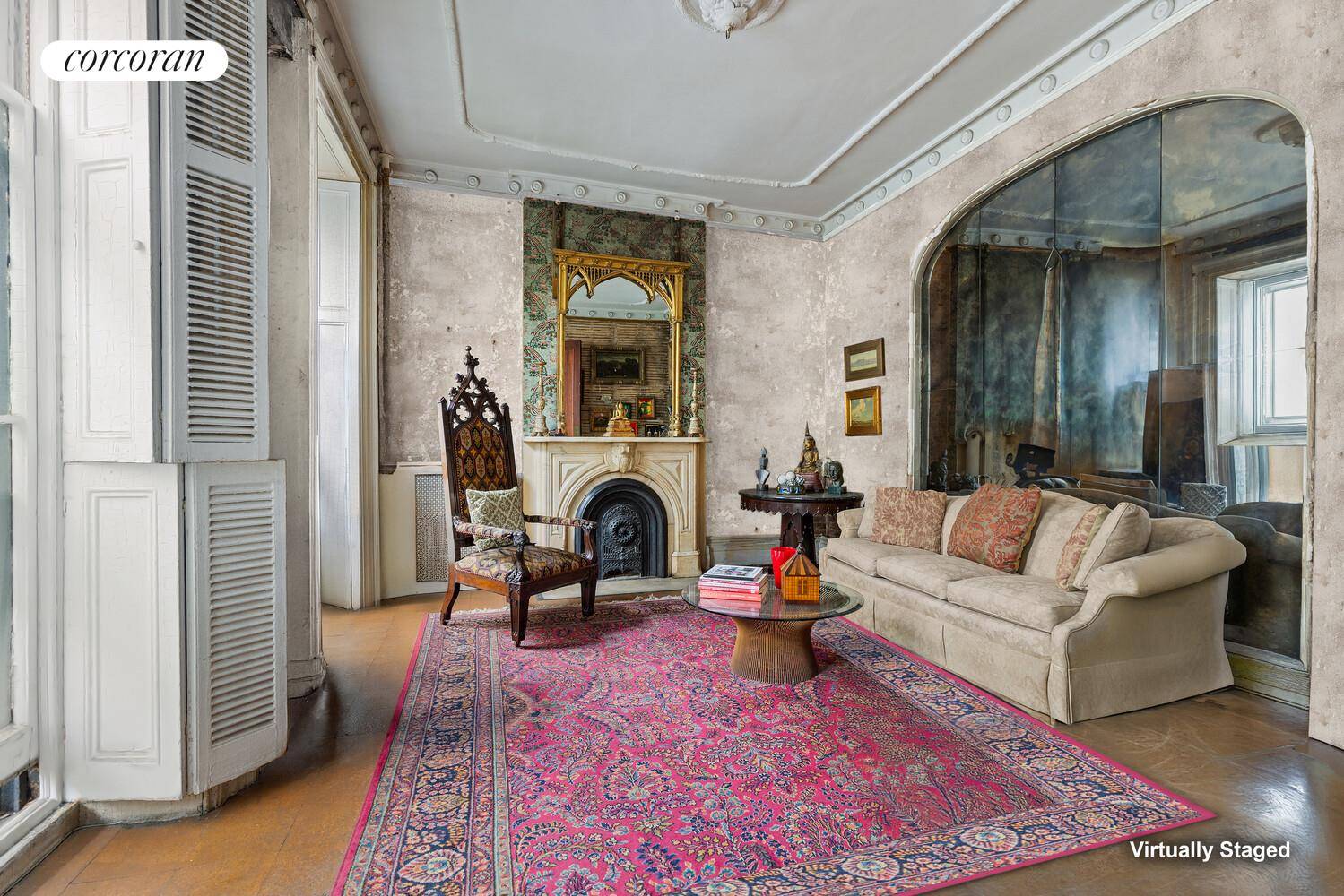 Price reduced ! Discover the potential of 35 Stuyvesant Street, a historic townhouse located in the renowned Renwick Triangle of the East Village.