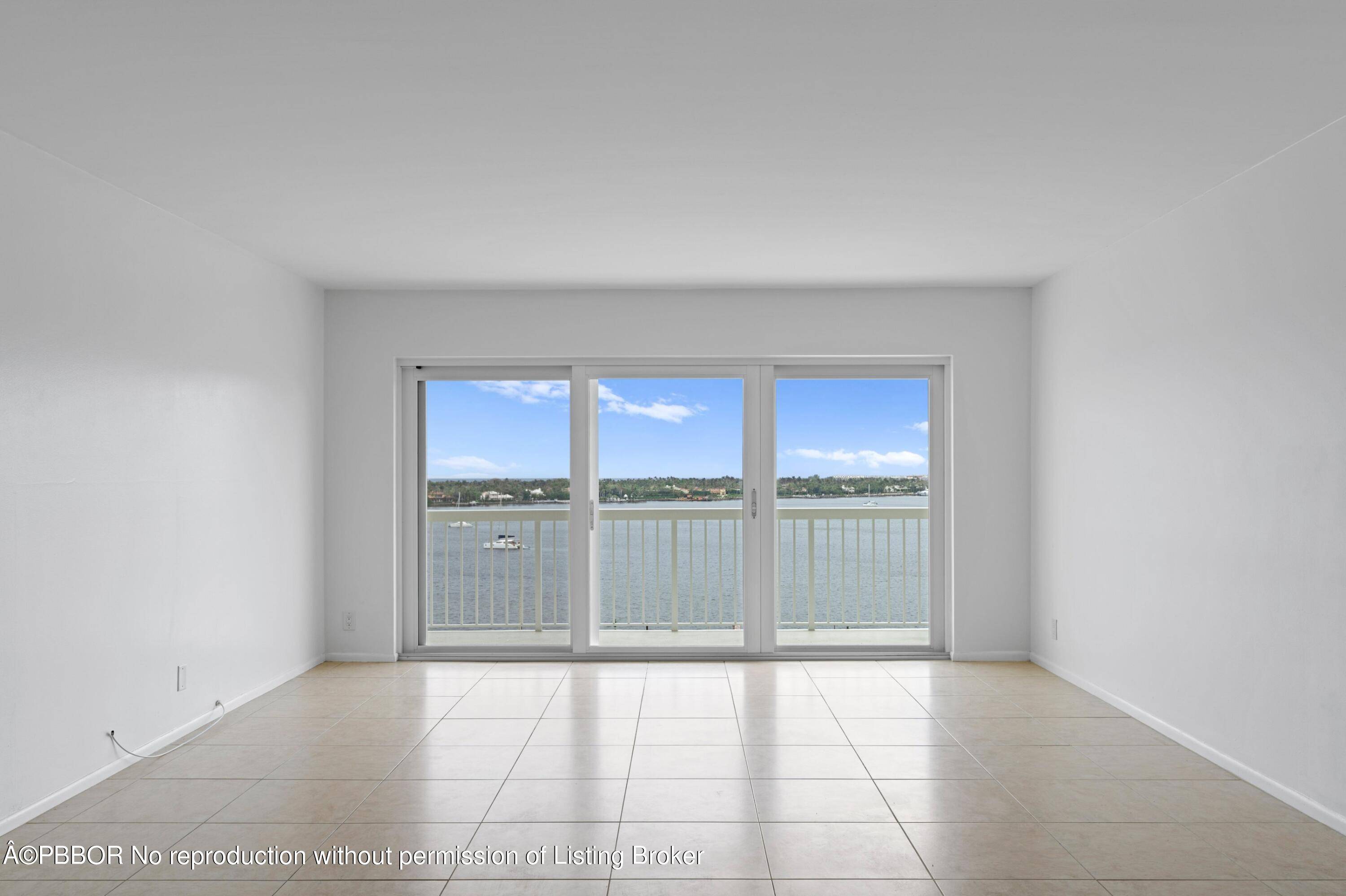 Gorgeous waterfront rental unit with stunning east views of the ocean and Intracoastal.